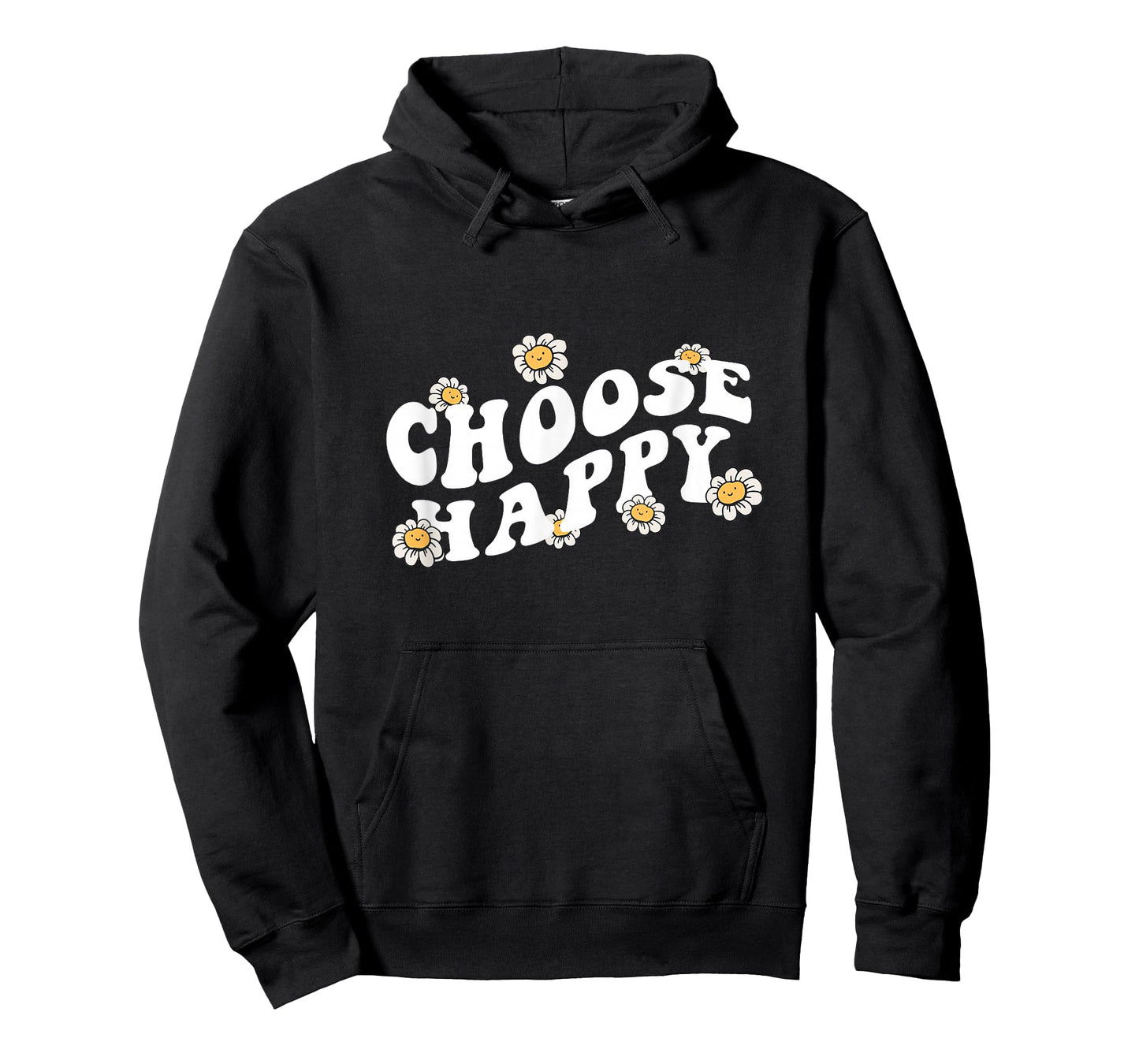 Choose Happy Shirt Groovy Happiness Quote Positive Message T-Shirt