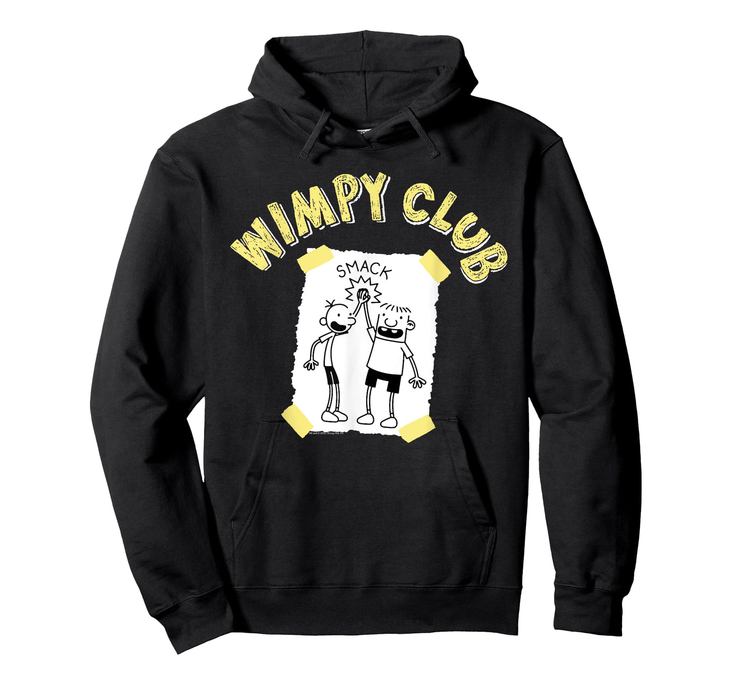 Diary of a Wimpy Kid Wimpy Club High Five Sketch Funny T-Shirt