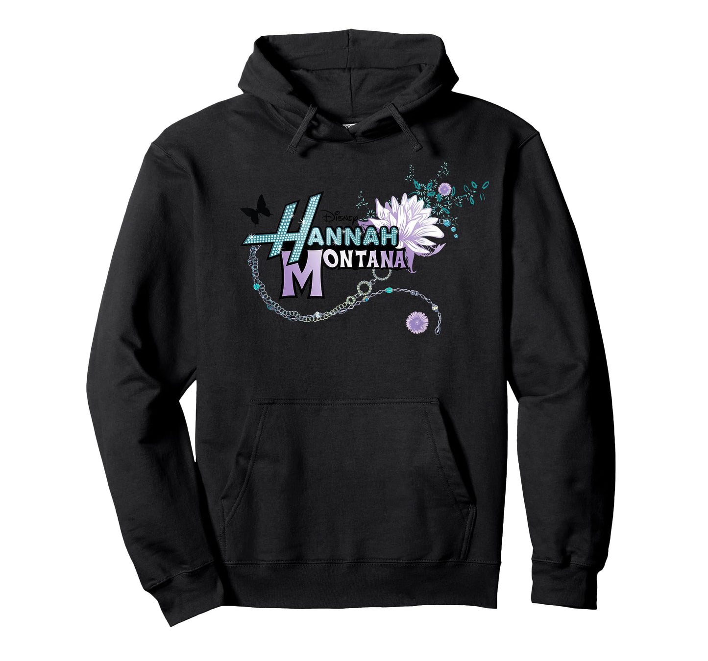 Disney Hannah Montana Logo Flower T-Shirt