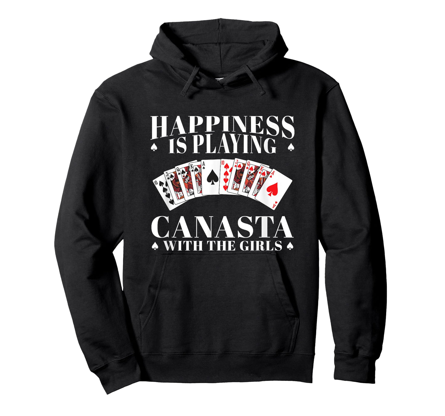Happiness Is Playing Funny Canasta Card Game With The Girls T-Shirt