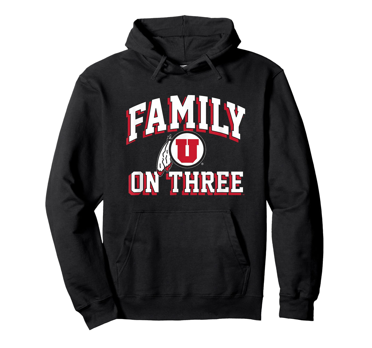 University of Utah Utes Family on Three T-Shirt