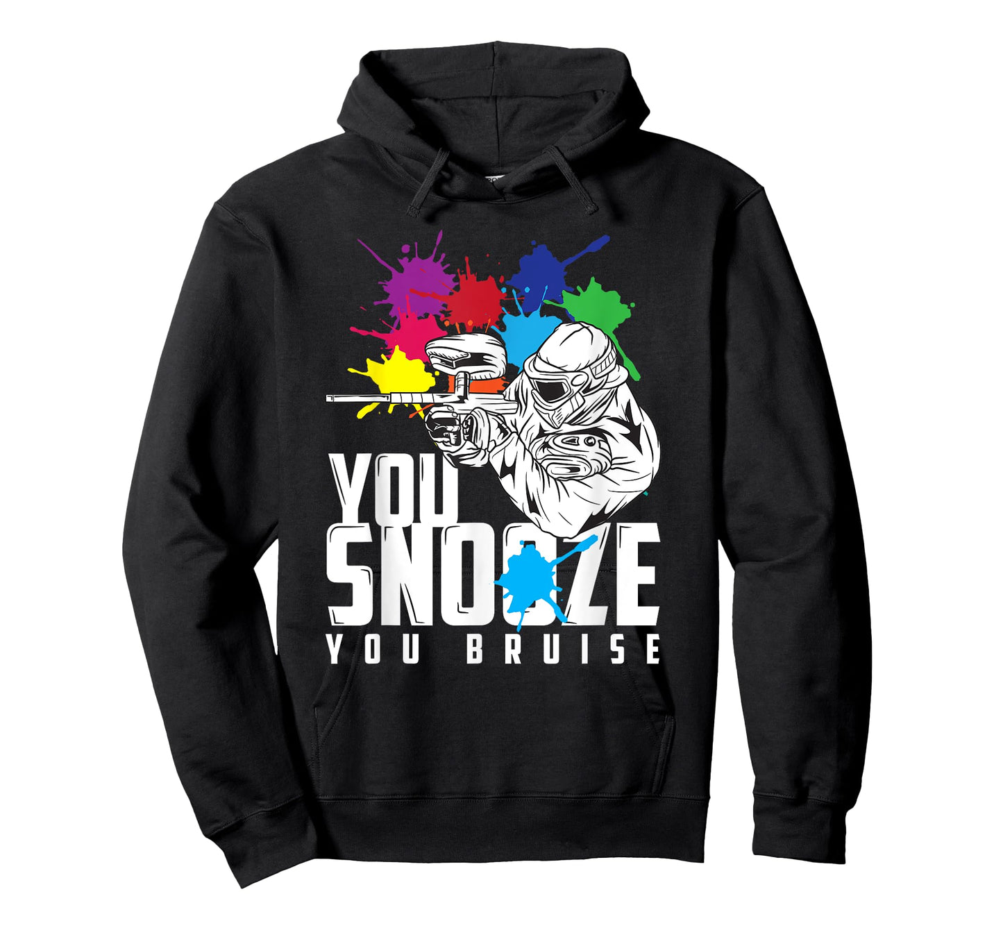 You Snooze You Bruise Funny Paintball Gift Men Women Kids T-Shirt