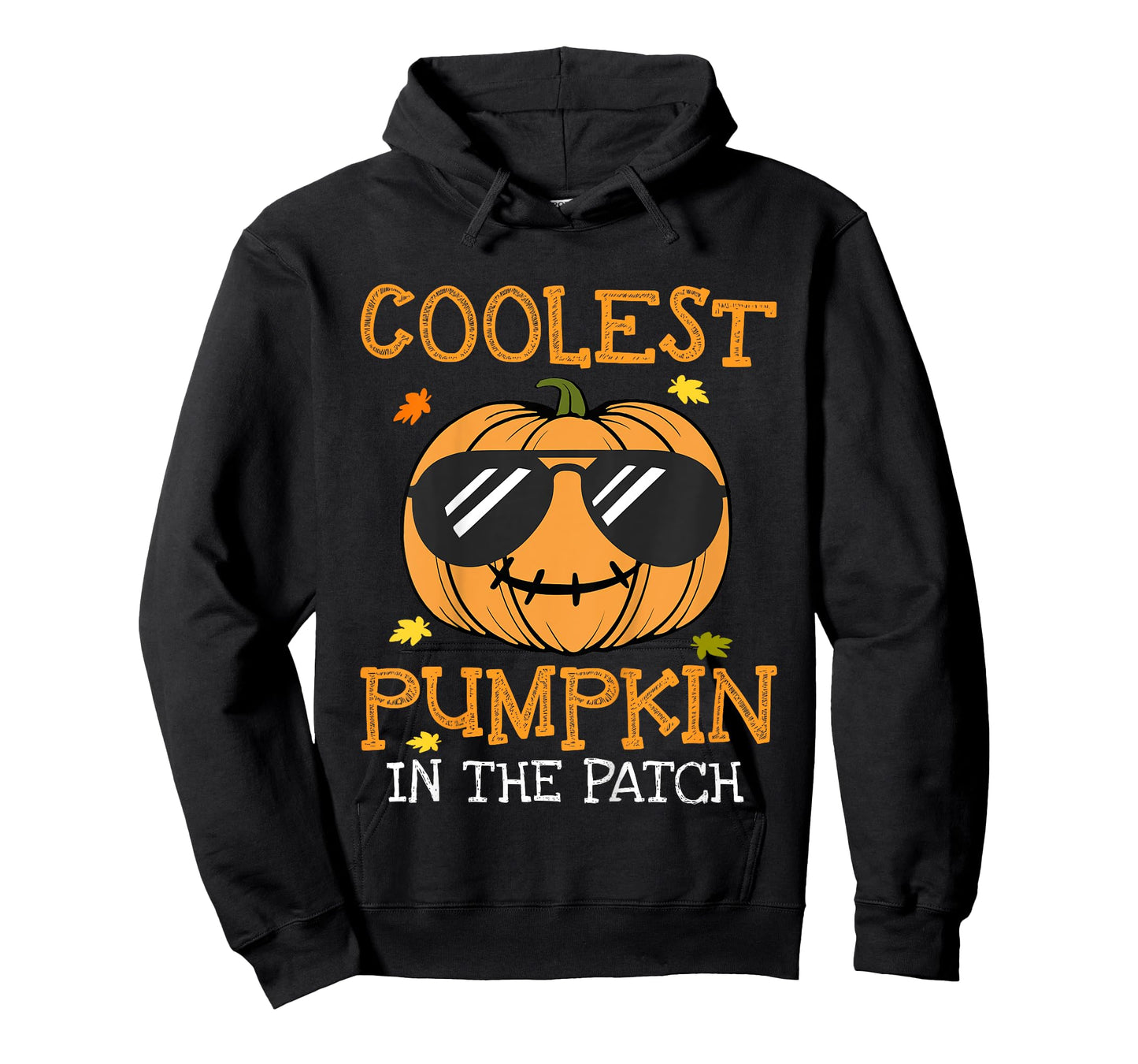 Kids Coolest Pumpkin In The Patch Halloween Costume Toddler Boys T-Shirt