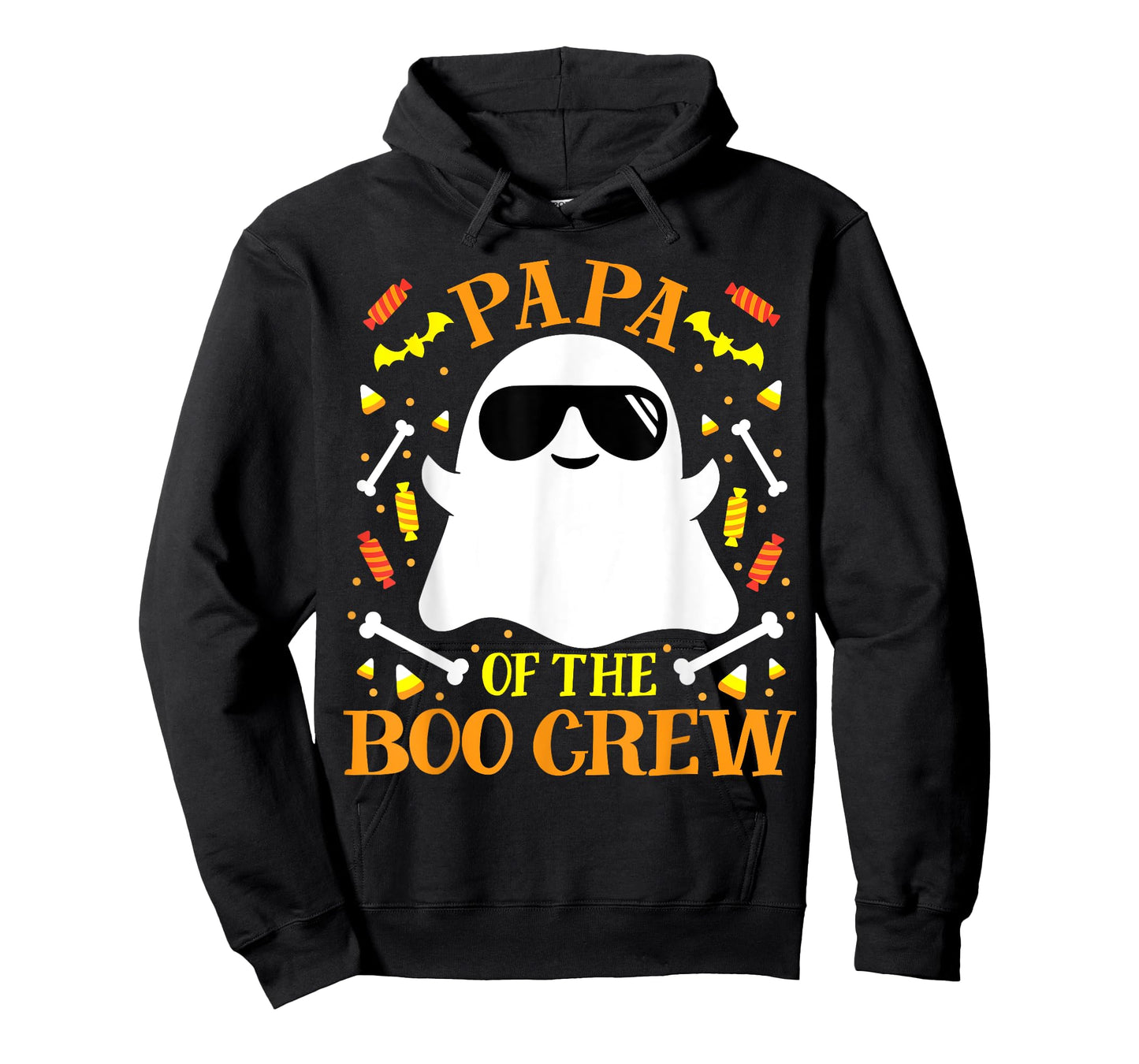 Papa Boo Crew Ghost Matching Family Set Grandpa Halloween T-Shirt