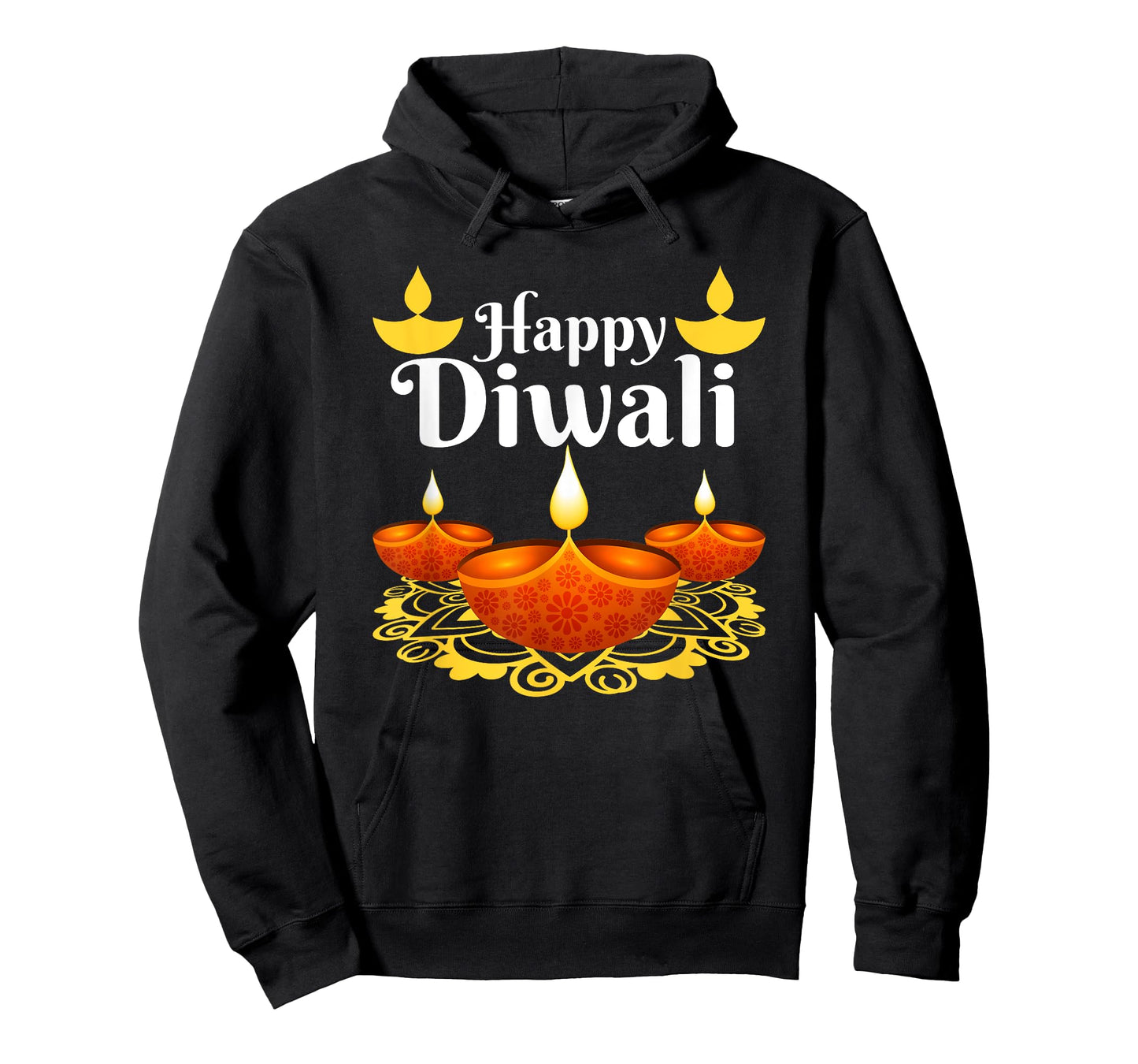 Cool Happy Diwali Festival of Light Diva Lanterns T-Shirt