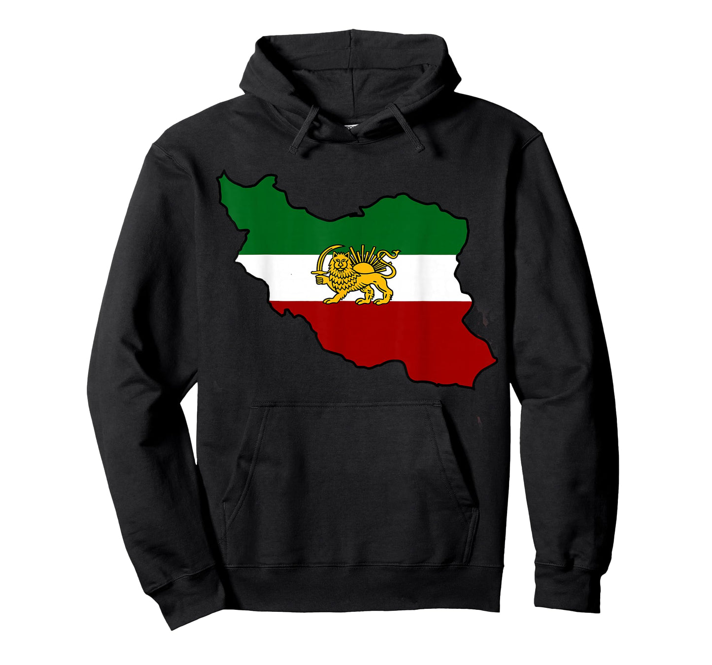 Iran flag with lion tshirt T-Shirt