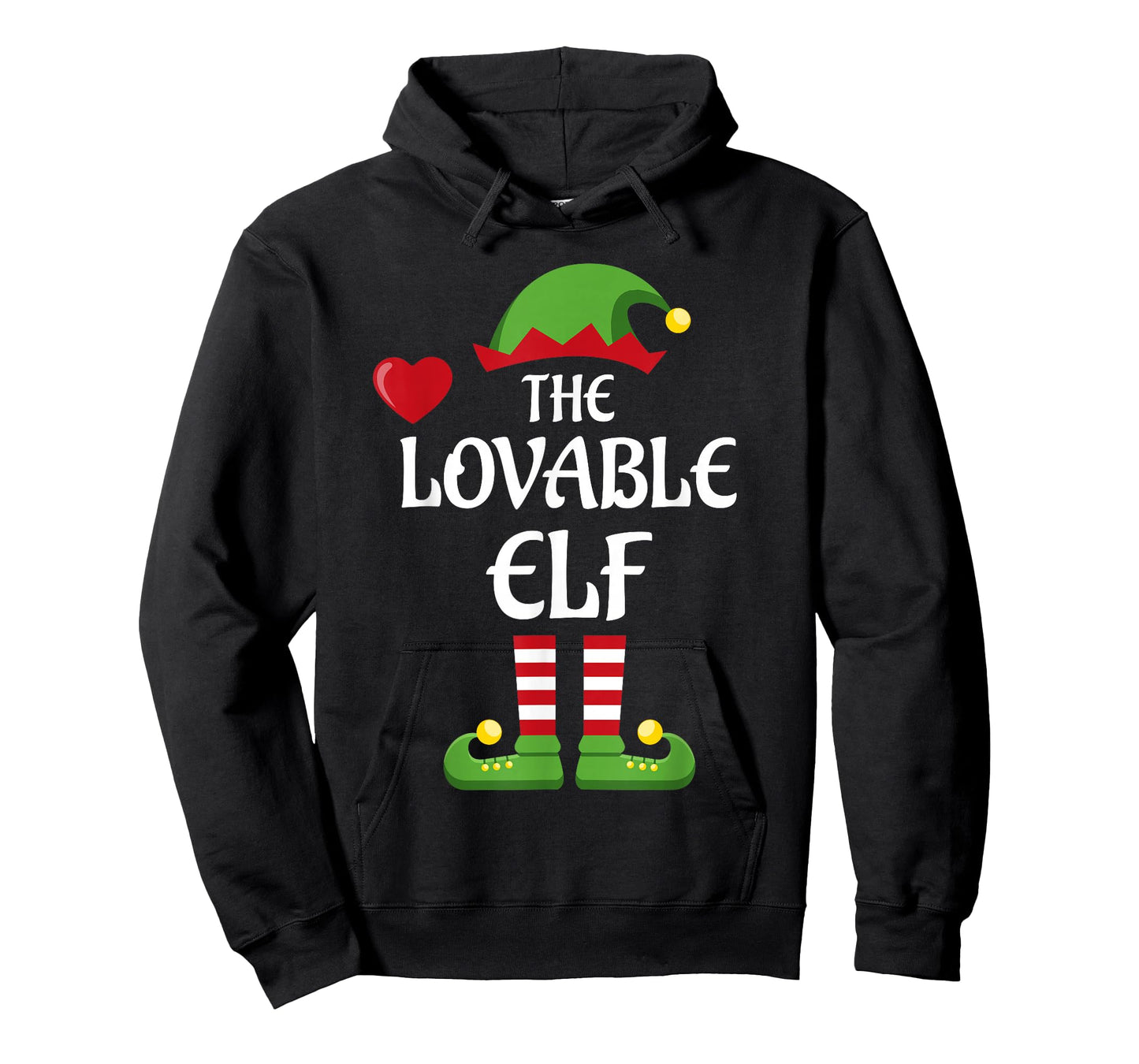 Lovable Elf Family Matching Group Christmas Love T-Shirt