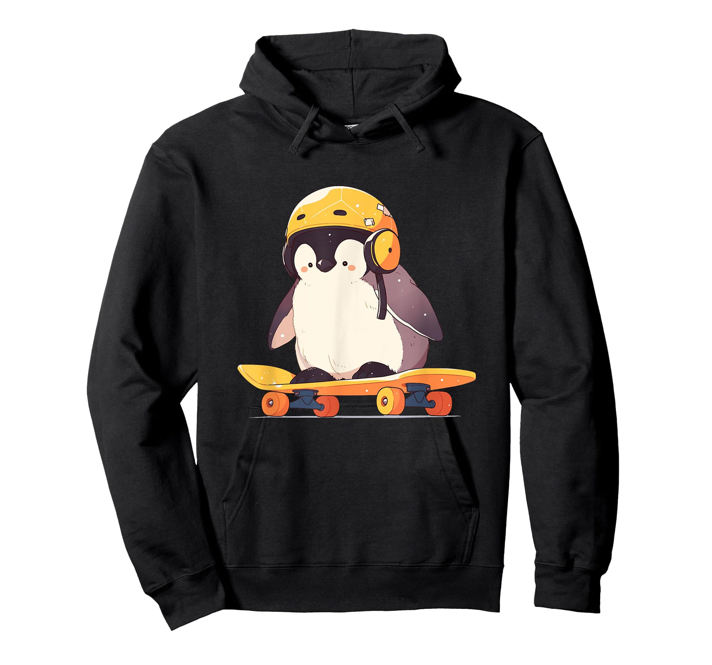 Skater Penguin - Penguin Kawaii T-Shirt