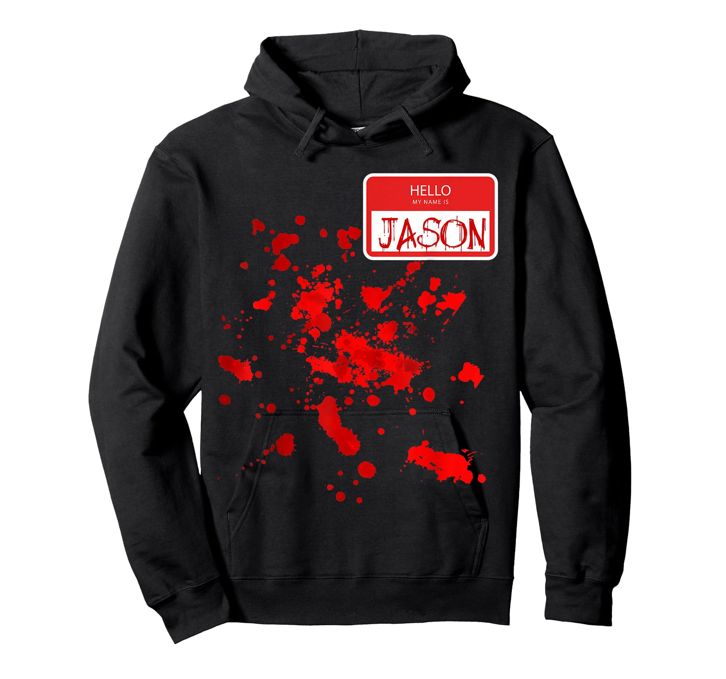 Hello my Name is Jason Blood DIY Halloween Party Costume Tee T-Shirt