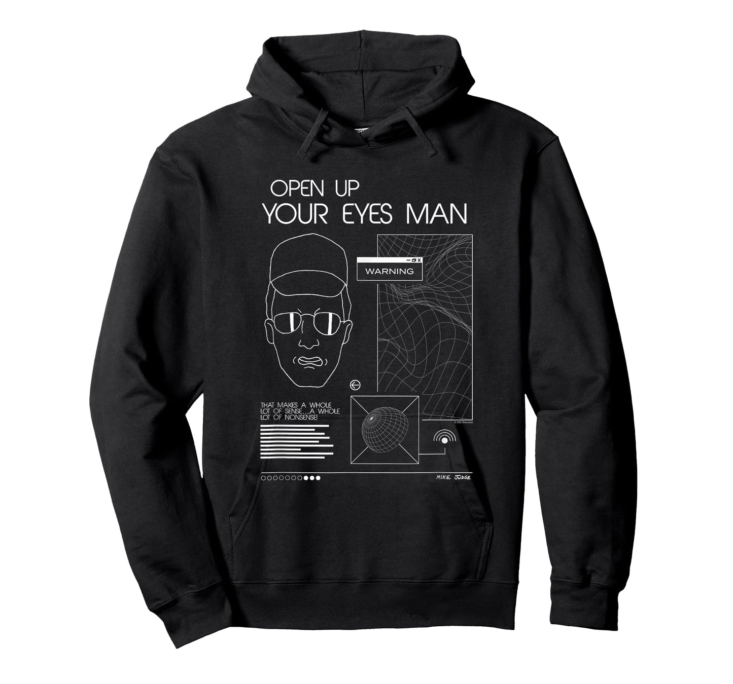 King of The Hill Dale Open Up Your Eyes Man Conspiracies T-Shirt