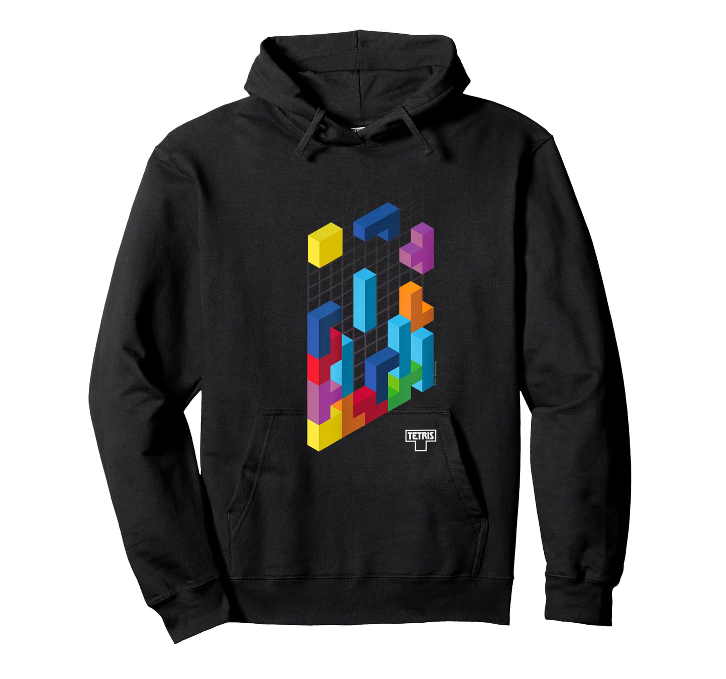 Tetris 3D Game Art T-Shirt