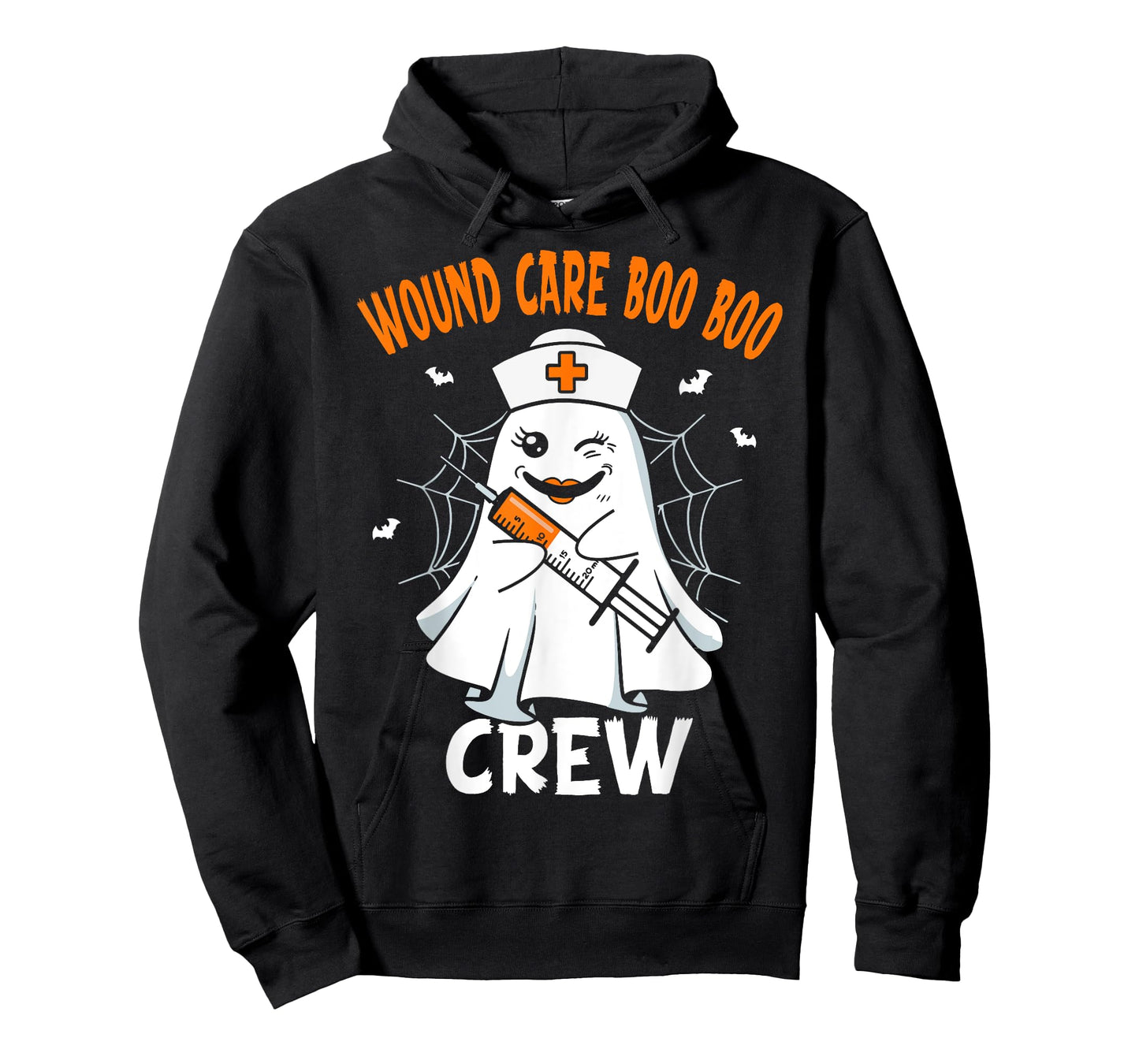 Wound Care Nurse Boo Crew Nurse Halloween Costume for Women T-Shirt