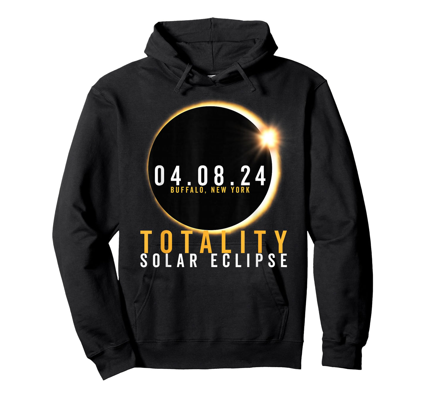 Buffalo New York Total Solar Eclipse Totality April 08 2024 T-Shirt
