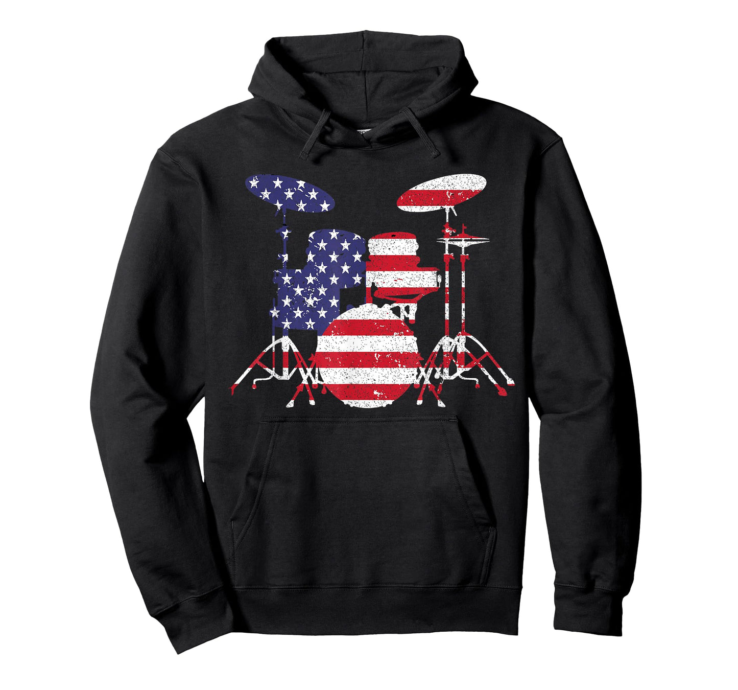 Funny Drummer Art For Men Women Kids Drumming Lover Drummer T-Shirt