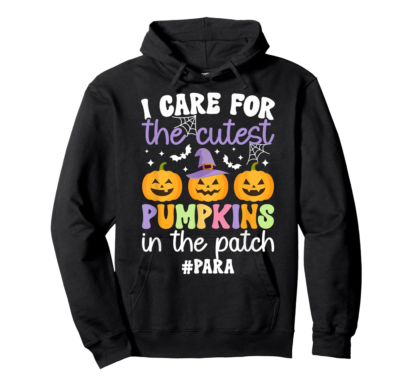 Cutest Pumpkins Spooky Para Halloween Paraprofessional T-Shirt