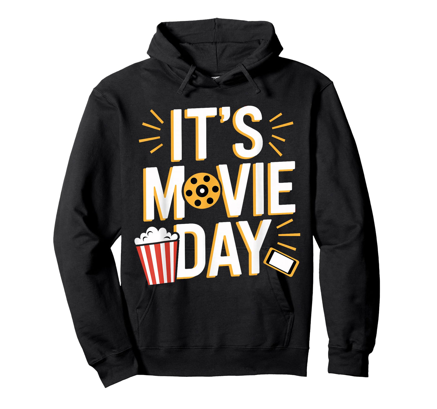 It's Movie Day Apparel for Film Buff | Cinema Movie T-Shirt