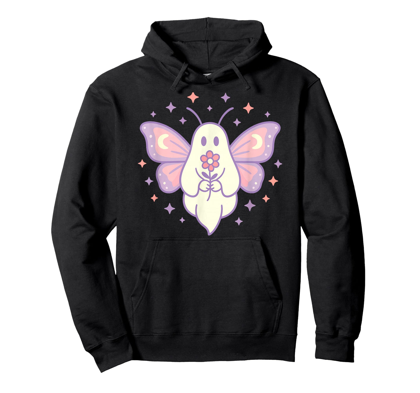 Cute Ghost Kawaii Pastel Fairycore Aesthetic Halloween T-Shirt