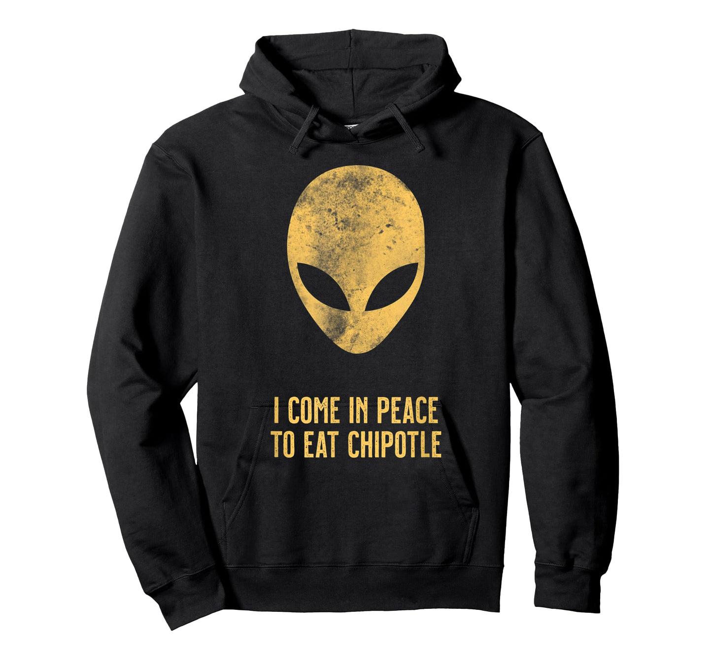 Alien Come In Peace Eat Chipotle Lover