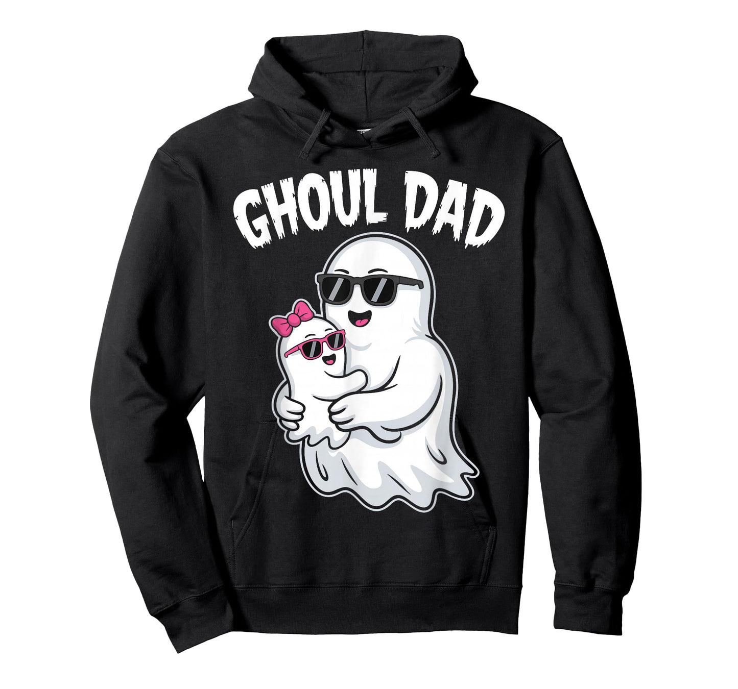 Ghoul Dad Shirt Men Daddy Spooky Halloween Ghost Costume T-Shirt