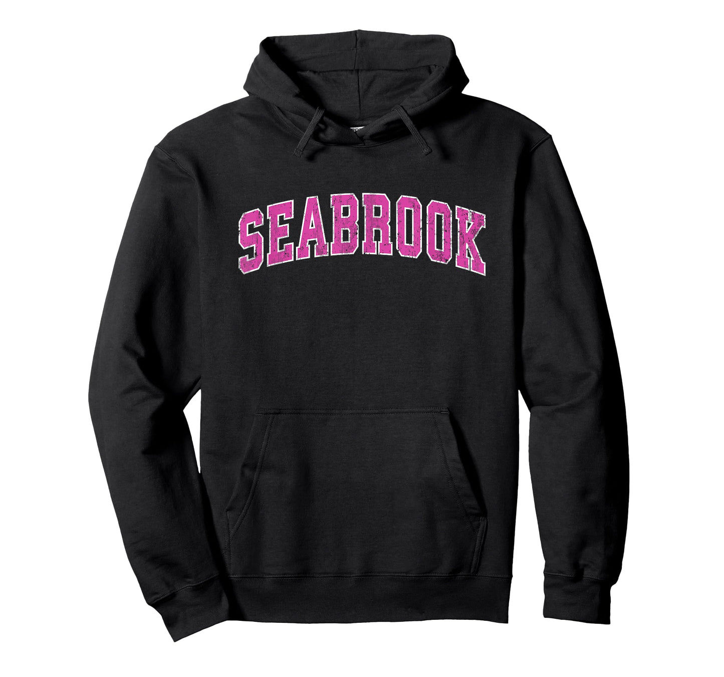 Seabrook Texas TX Vintage Sports Design Pink Design T-Shirt