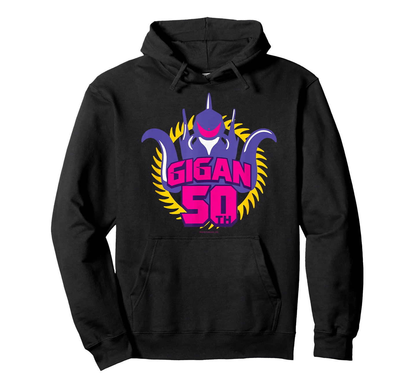 Godzilla Gigan 50th Anniversary Pink Line Art T-Shirt