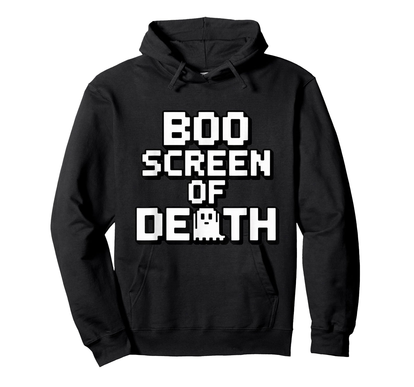 Boo Screen of Death Funny Halloween Costume Tech and Gamers T-Shirt