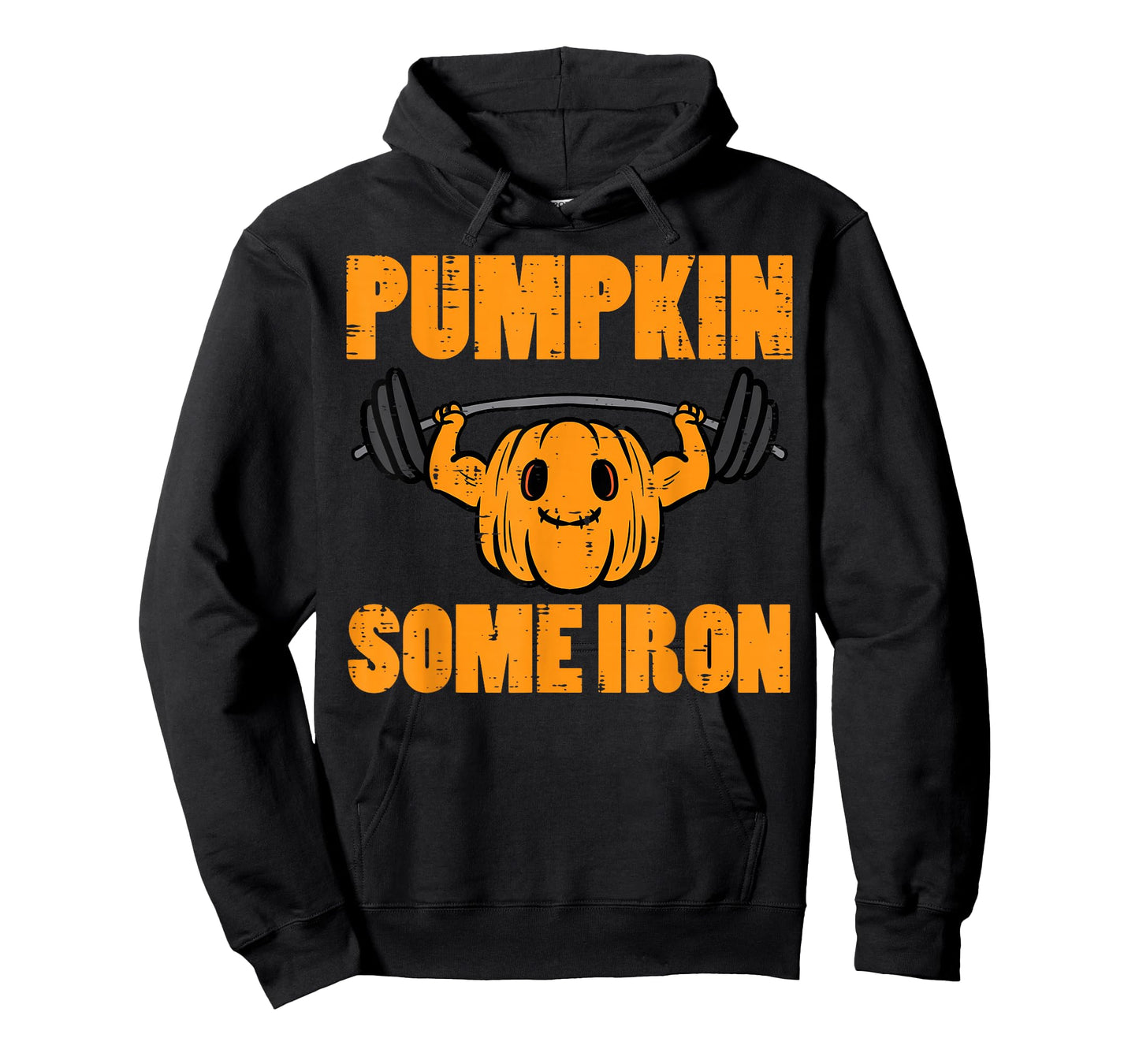 Halloween Gym Pumpkin Some Iron Workout Costume Men Women T-Shirt