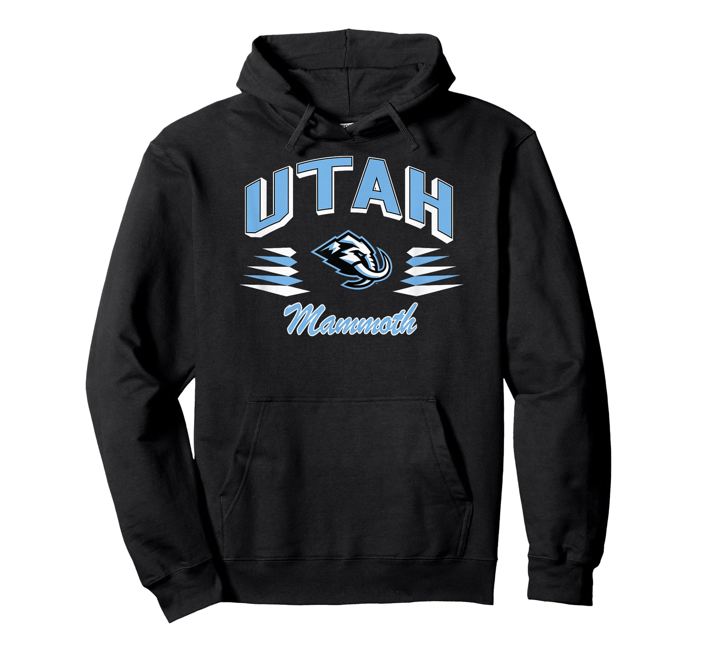 Utah Mammoth Retro Diamond Dark Heather Officially Licensed T-Shirt