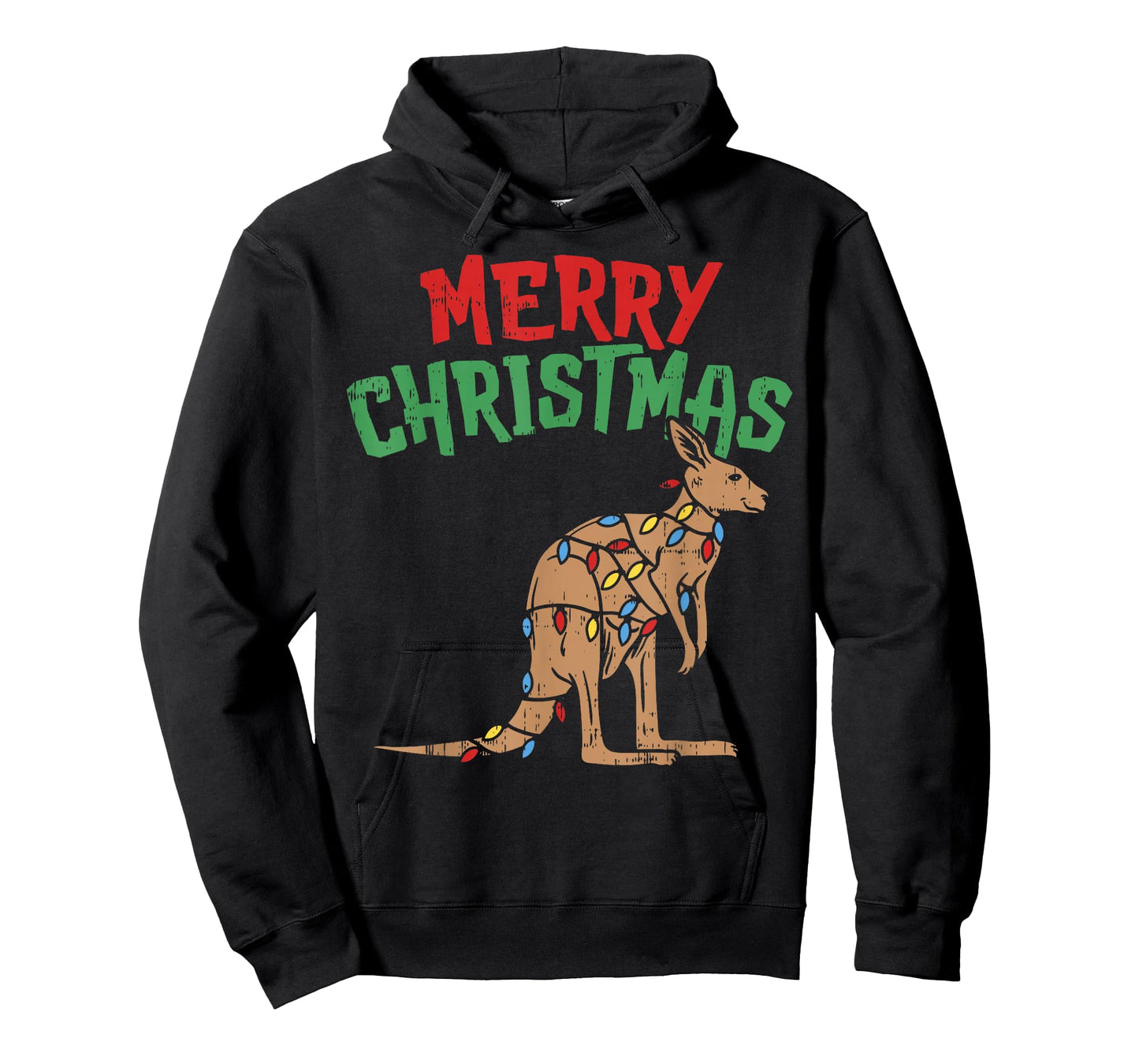 Merry Christmas Kangaroo Shirt Australian Australia Gift T-Shirt