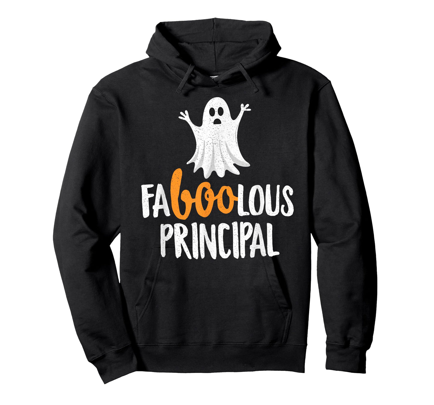 Faboolous (Fabulous) Principal Halloween T-Shirt Ghost
