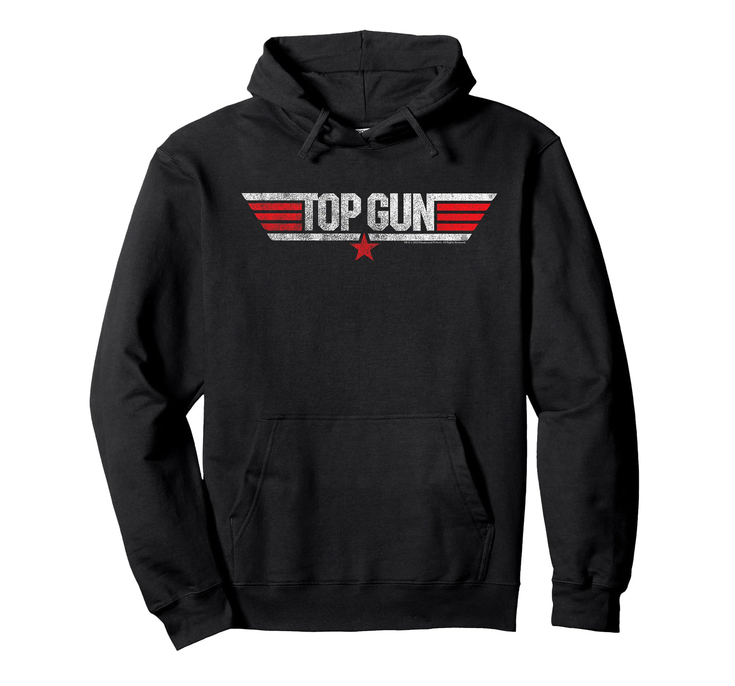 Top Gun Front and Back Logo with Goose Movie T-Shirt