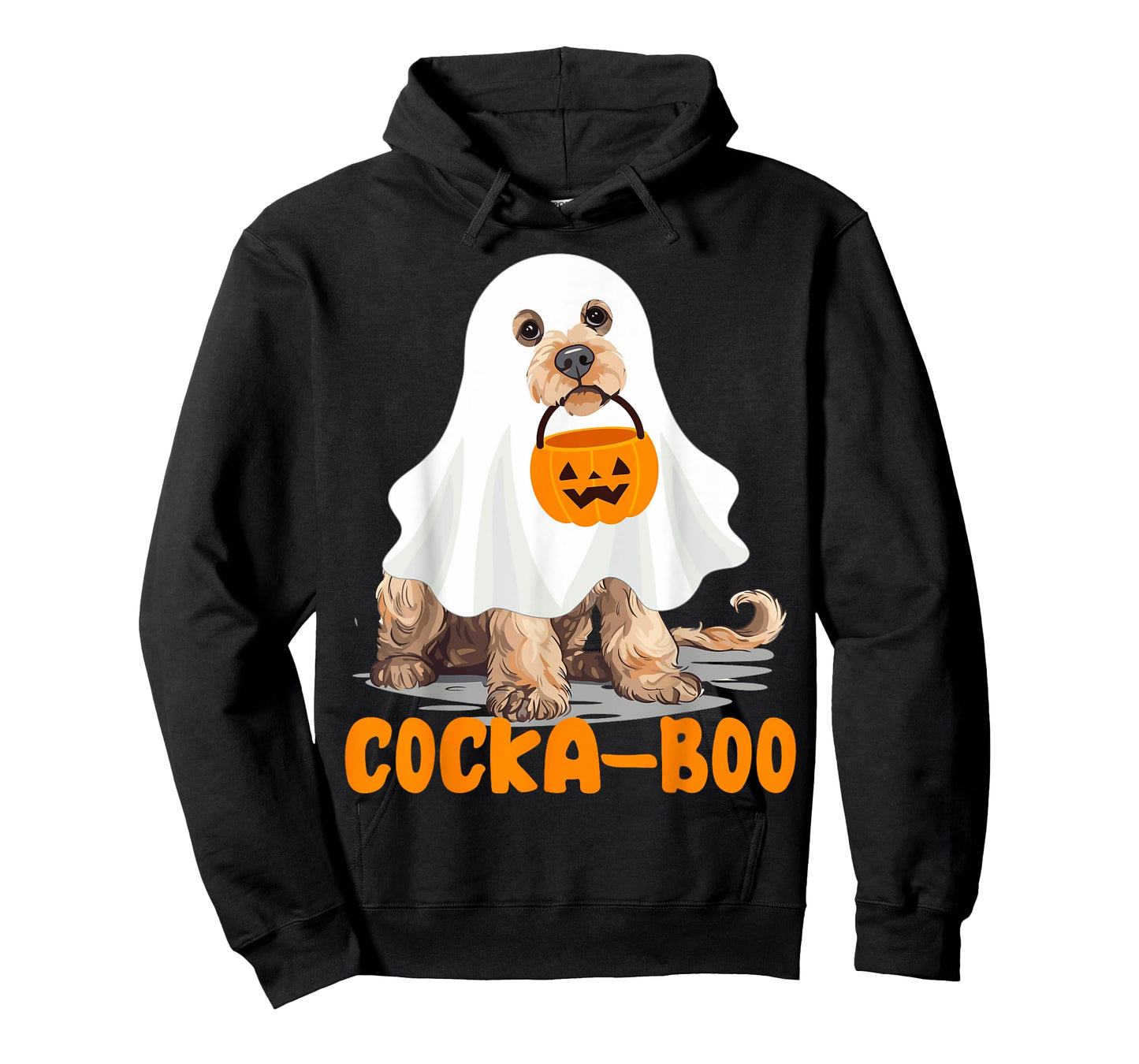 Cocka-boo Funny Boo Ghost Halloween Costume Cockapoo Lovers T-Shirt