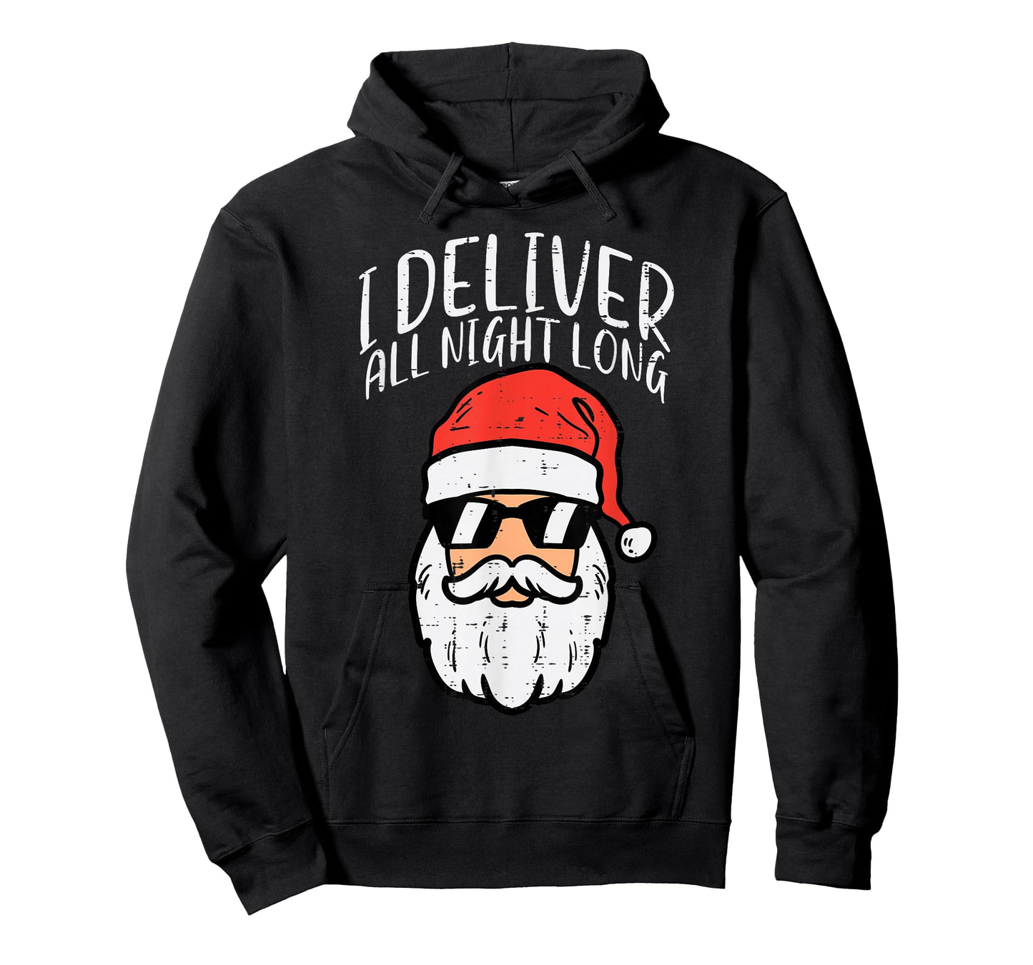 Santa I Deliver All Night Funny Christmas Xmas Adult Naughty T-Shirt