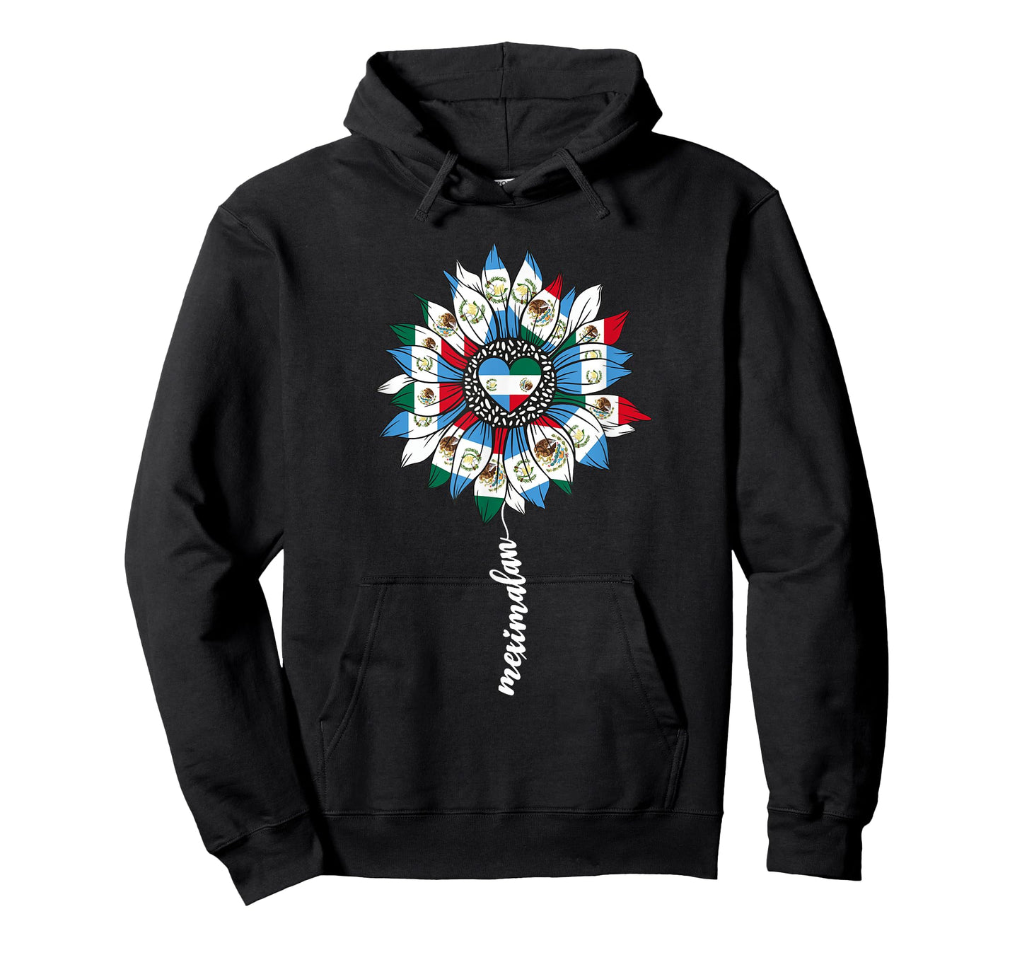 Half Mexican And Guatemalan Mexico Guatemala Flag Girl Women T-Shirt