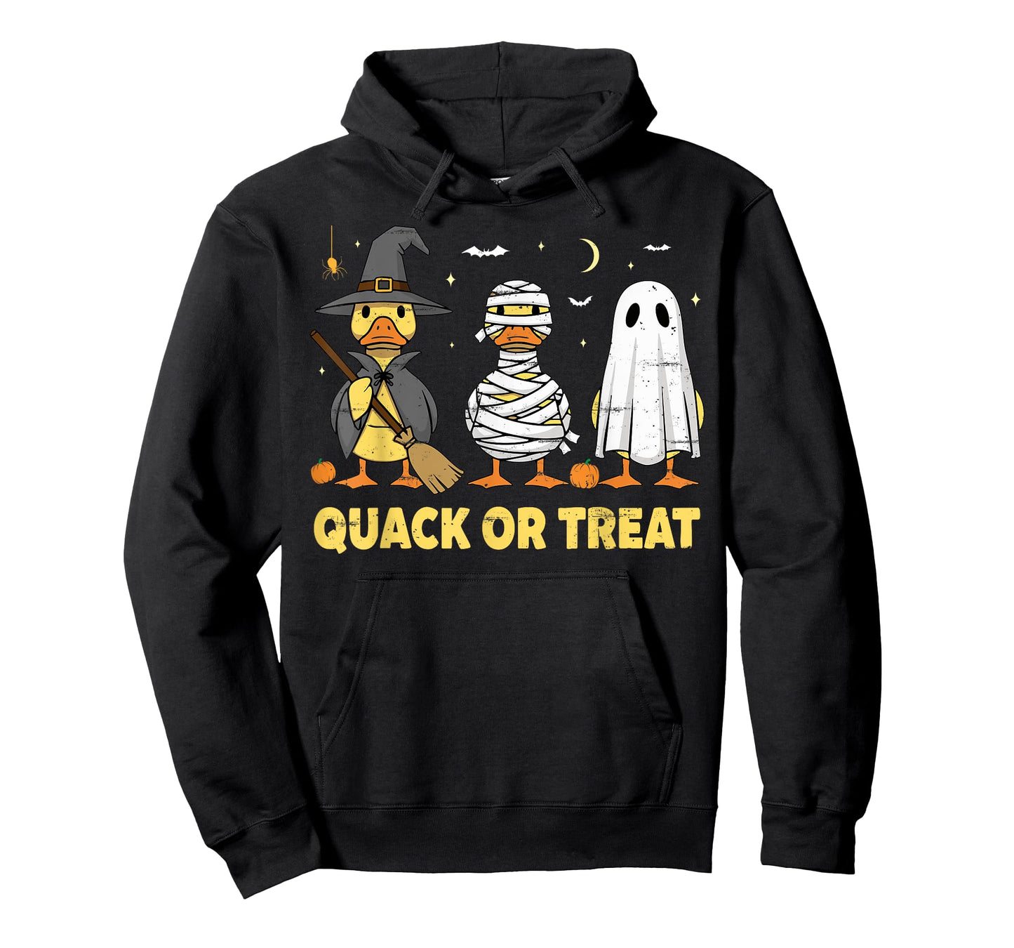 Quack Or Treat Funny Duck Halloween Costume Men Women T-Shirt