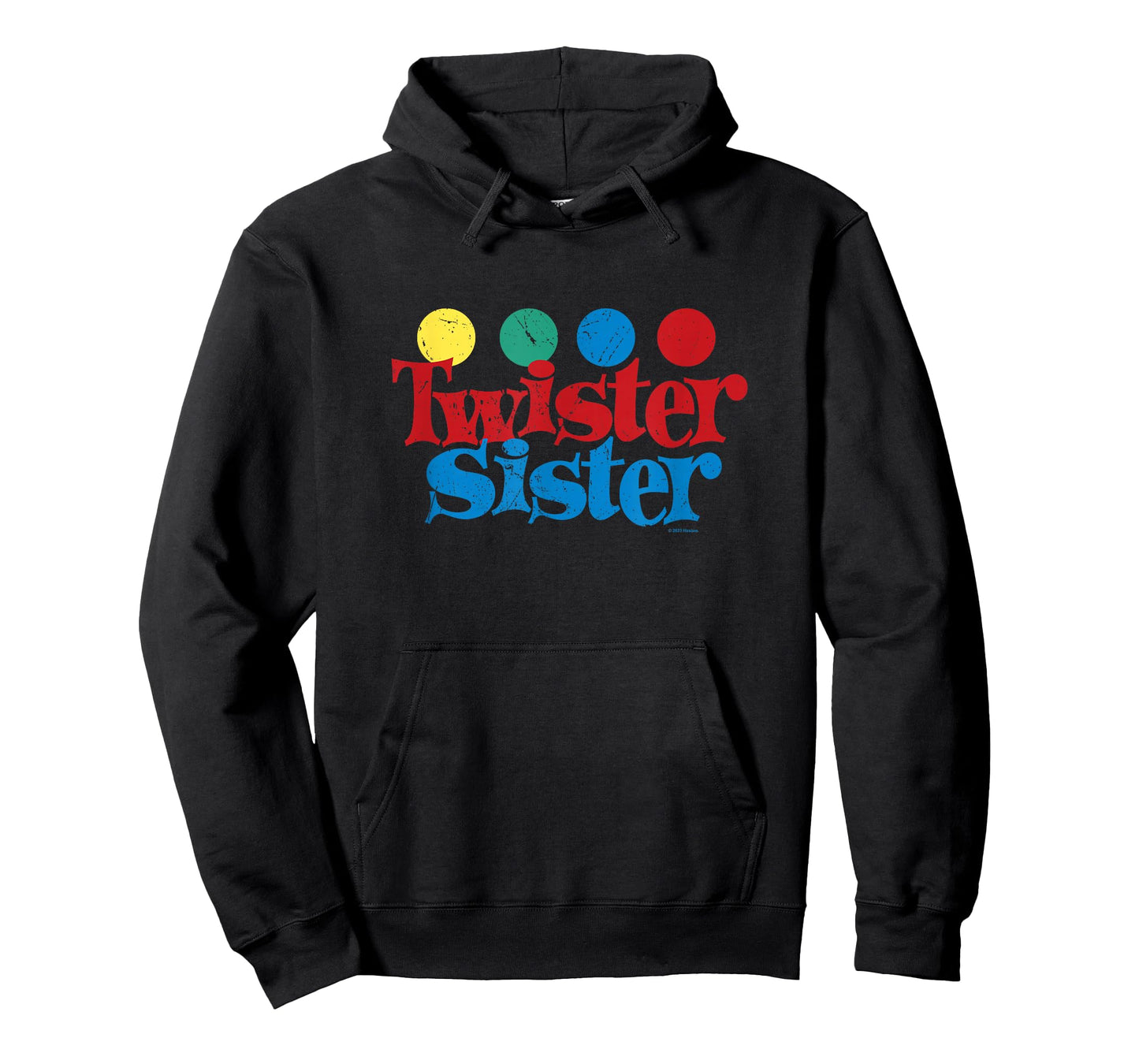 Twister Vintage Retro Twister Sister Classic Game Logo T-Shirt