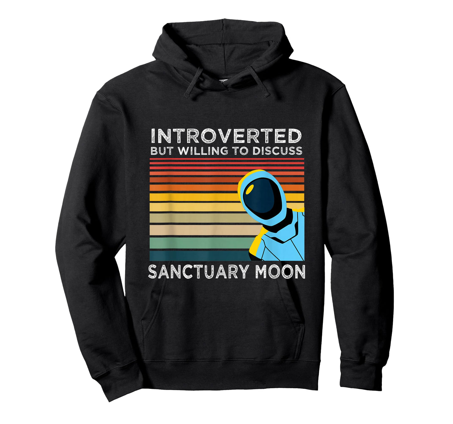 Introverted But Willing to Discuss Sanctuary Moon T-Shirt