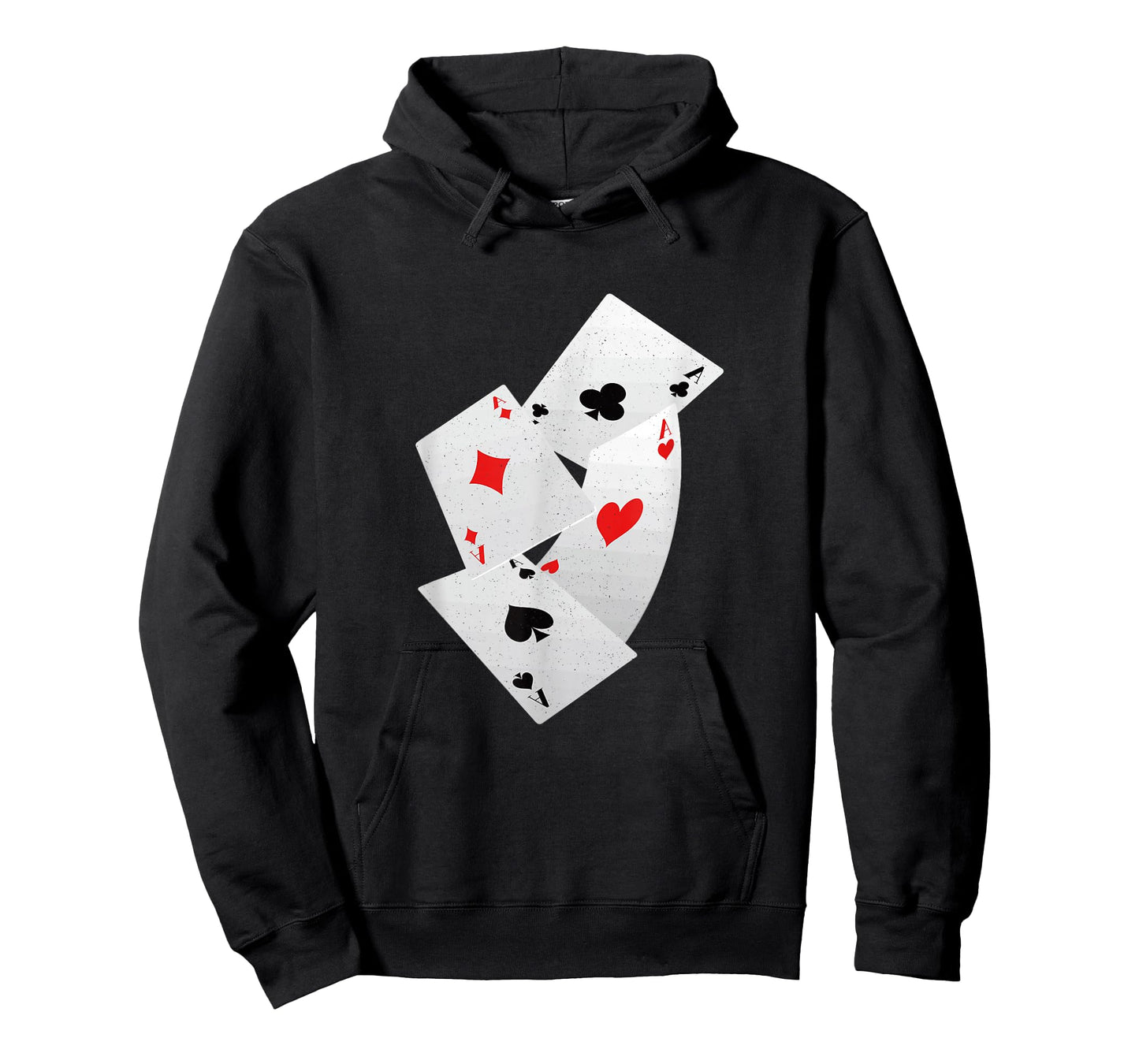 Four Aces Poker Game Pro Funny Lucky Players Gamblers Humor T-Shirt