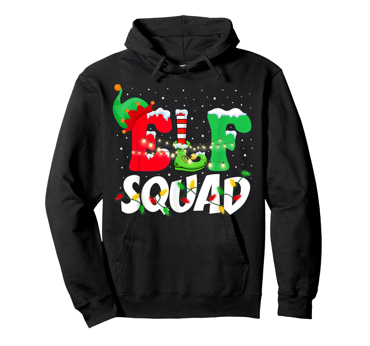 Elf Family Christmas Matching Pajamas XMas Shirt, Elf Squad T-Shirt