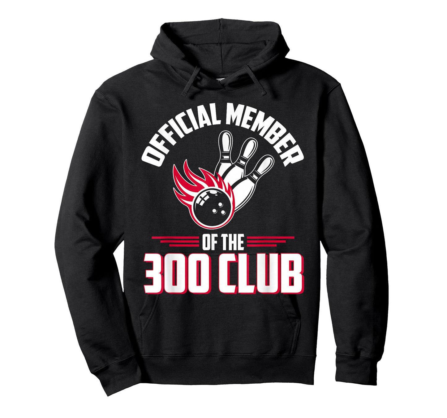 Bowling 300 Shirt 300 Club Member Funny Bowler Gift T-Shirt