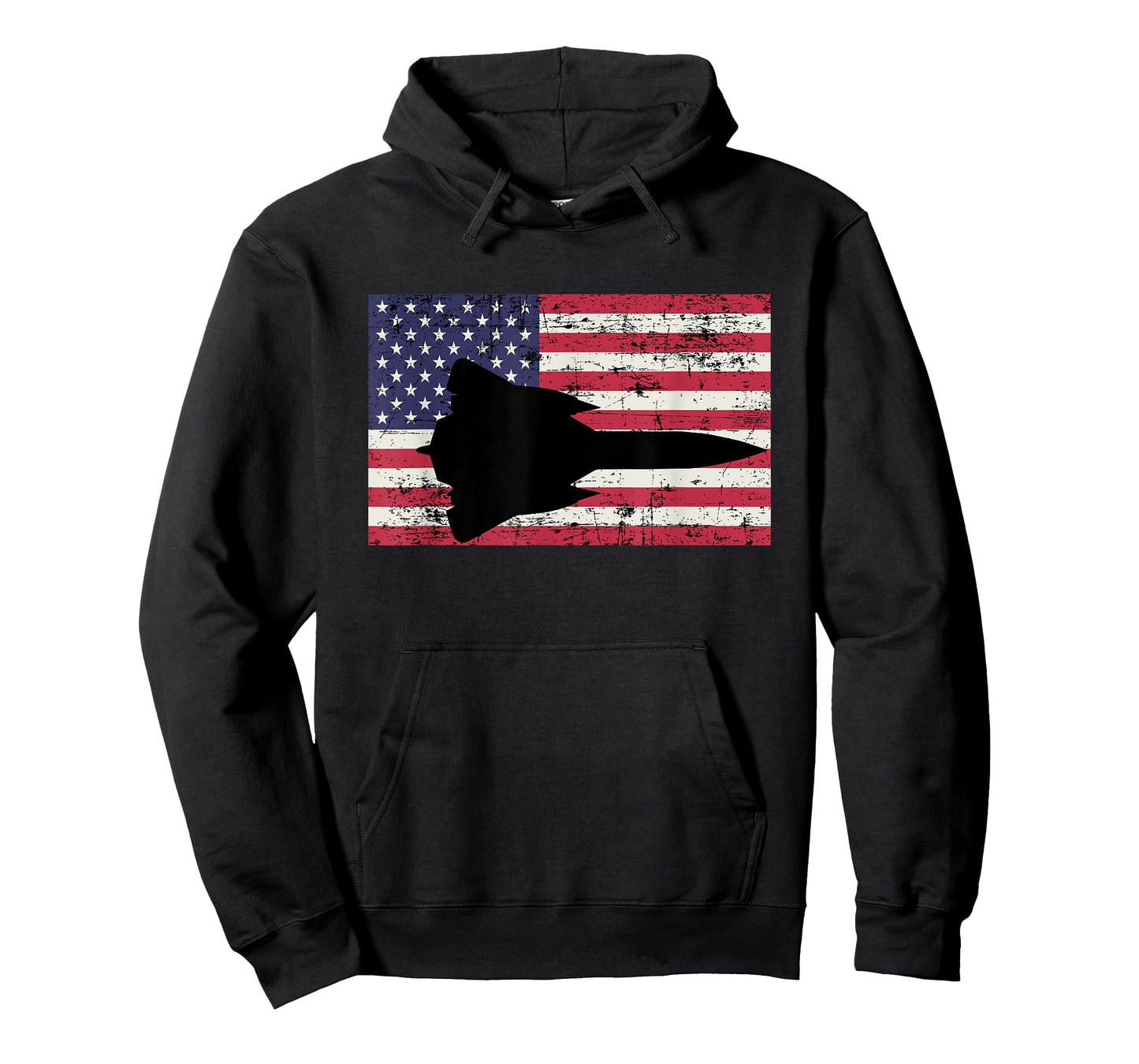 Patriotic SR-71 Blackbird jet American flag Women Men T-Shirt