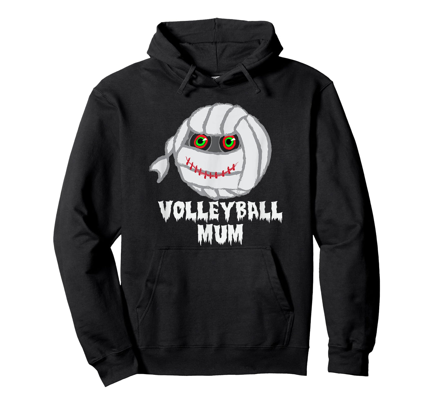 Volleyball Mom Funny Mummy Halloween T-shirt T-Shirt