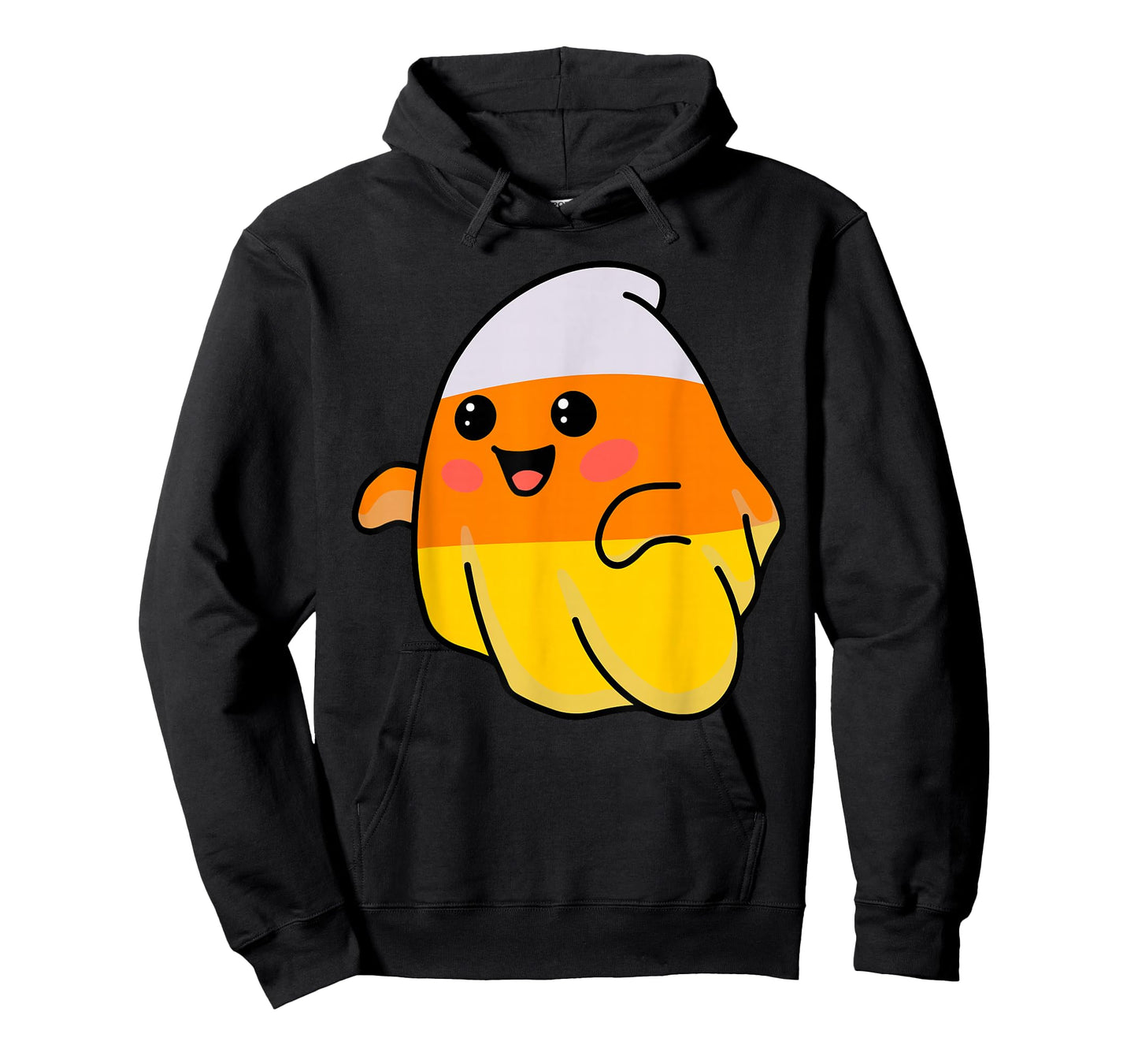 Candy Corn Ghost Costume Funny Lazy Halloween Cute Ghostie T-Shirt