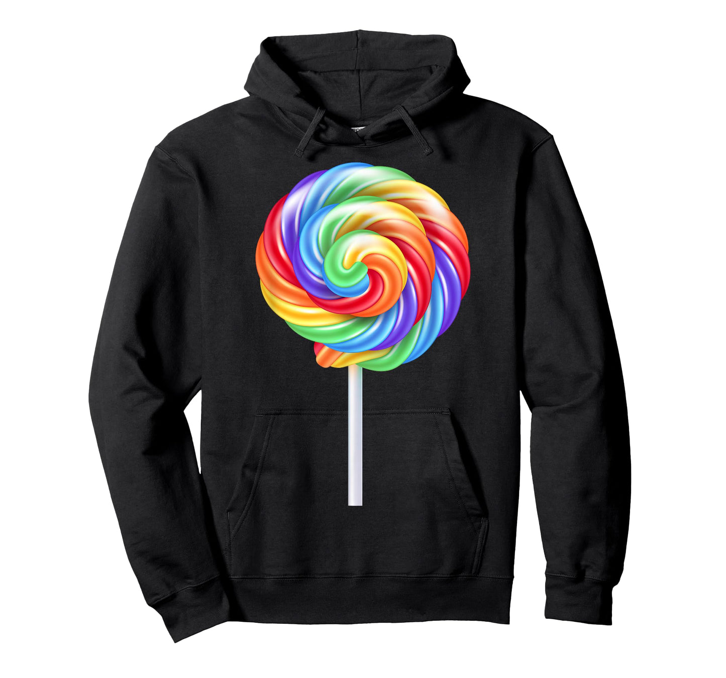 Lollipop Rainbow Sucker Candy Costume Halloween T-Shirt