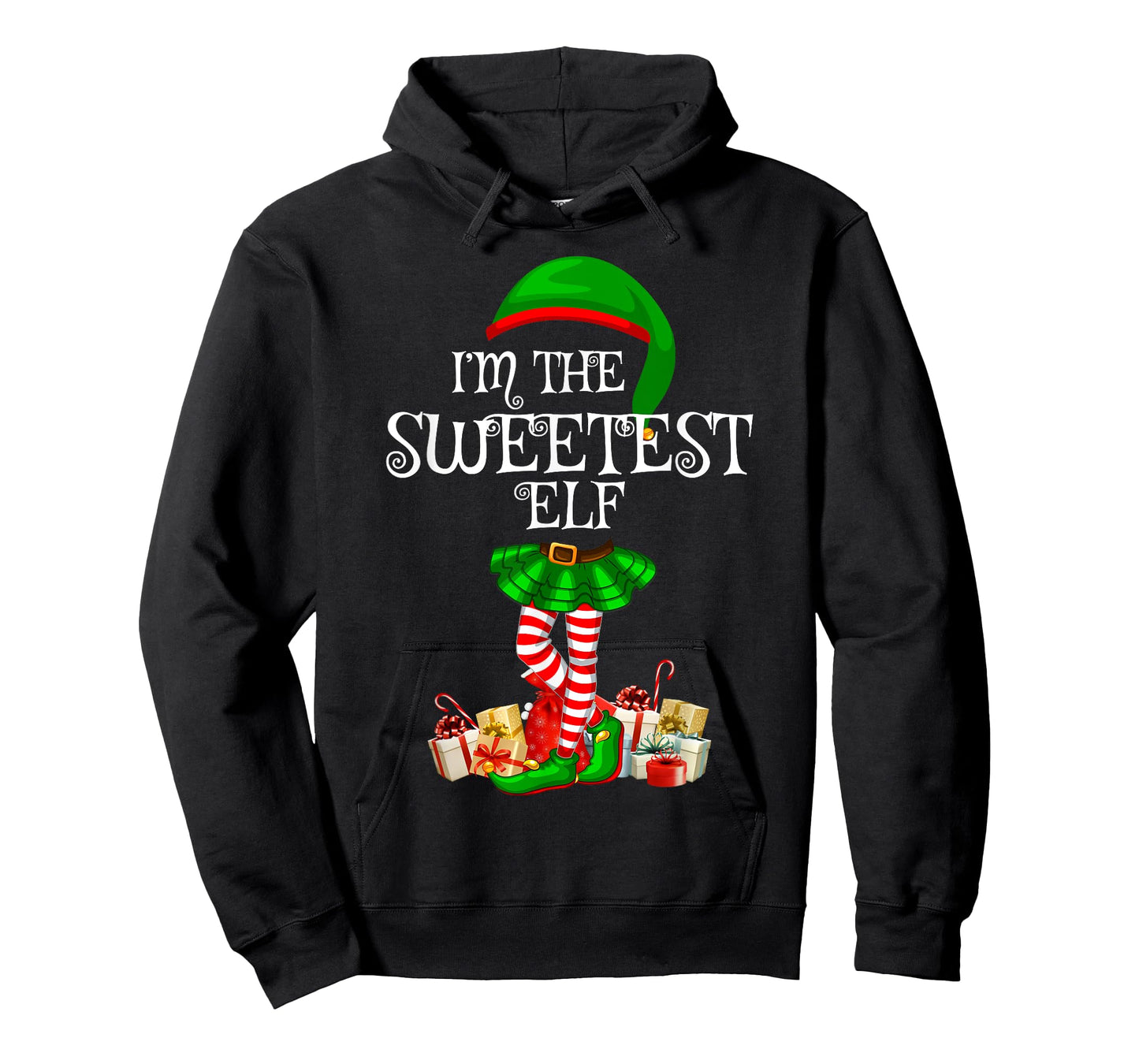 Matching Family Group I'm The Sweetest Elf Christmas T-Shirt