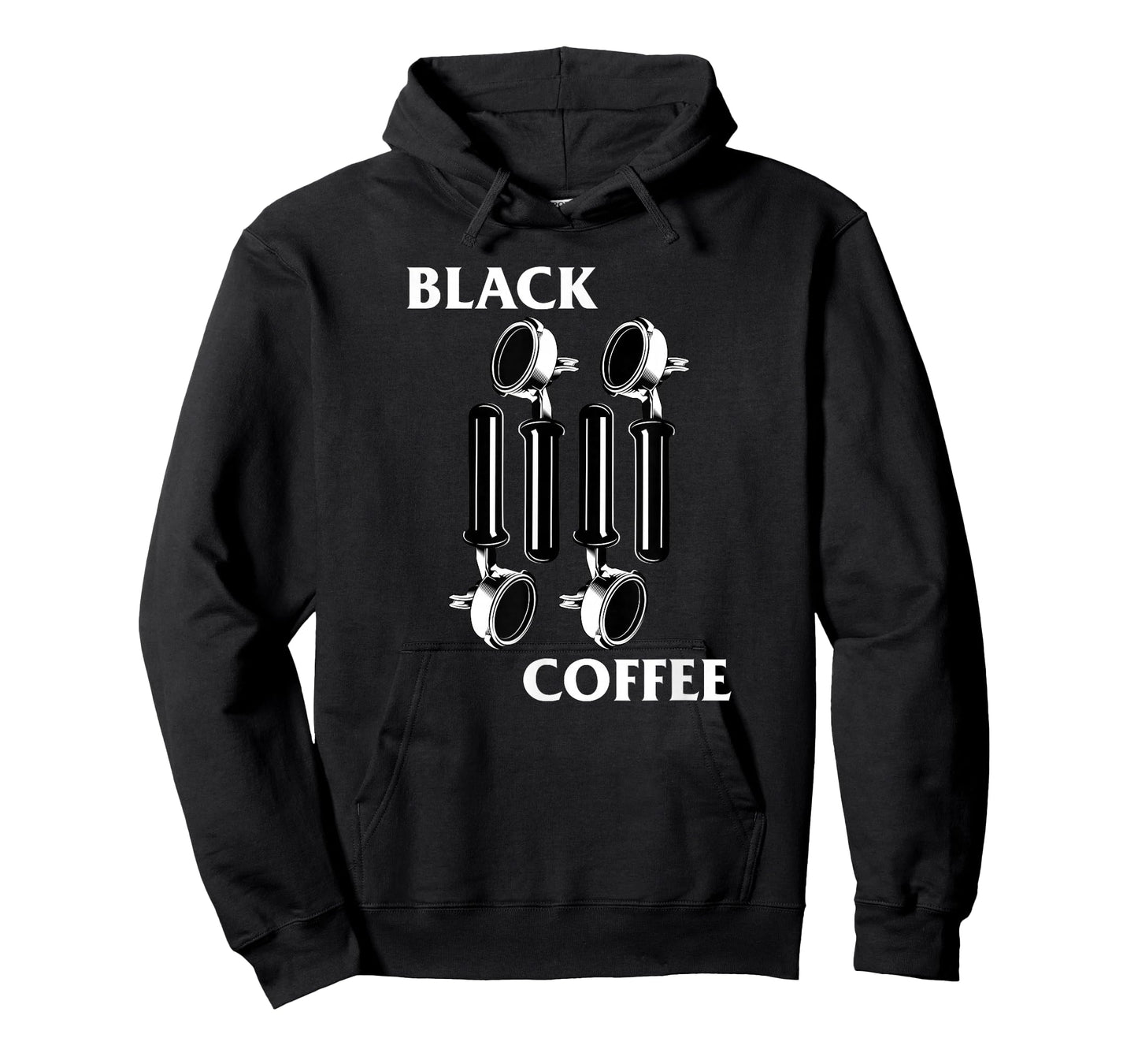 Retro Punk Rock Flag Espresso Black Coffee Lover T-Shirt T-Shirt