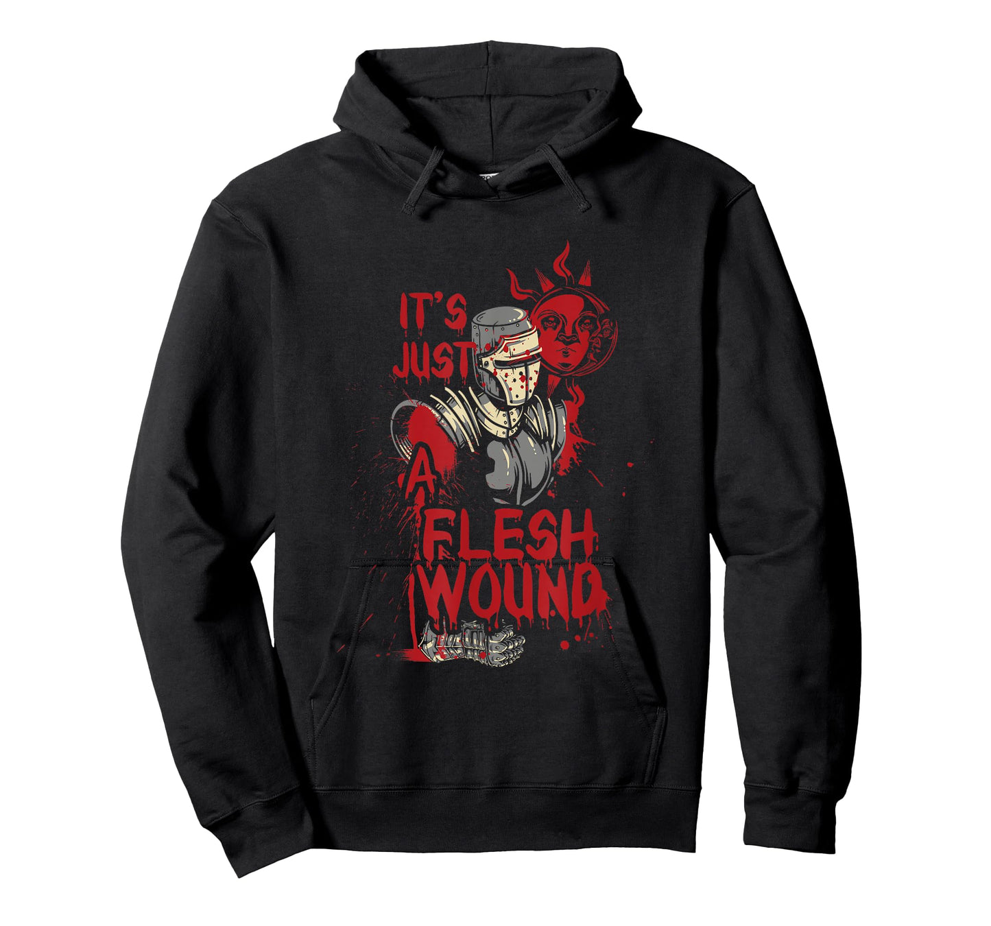It's Just A Flesh Wound Funny Halloween T-shirt T-Shirt