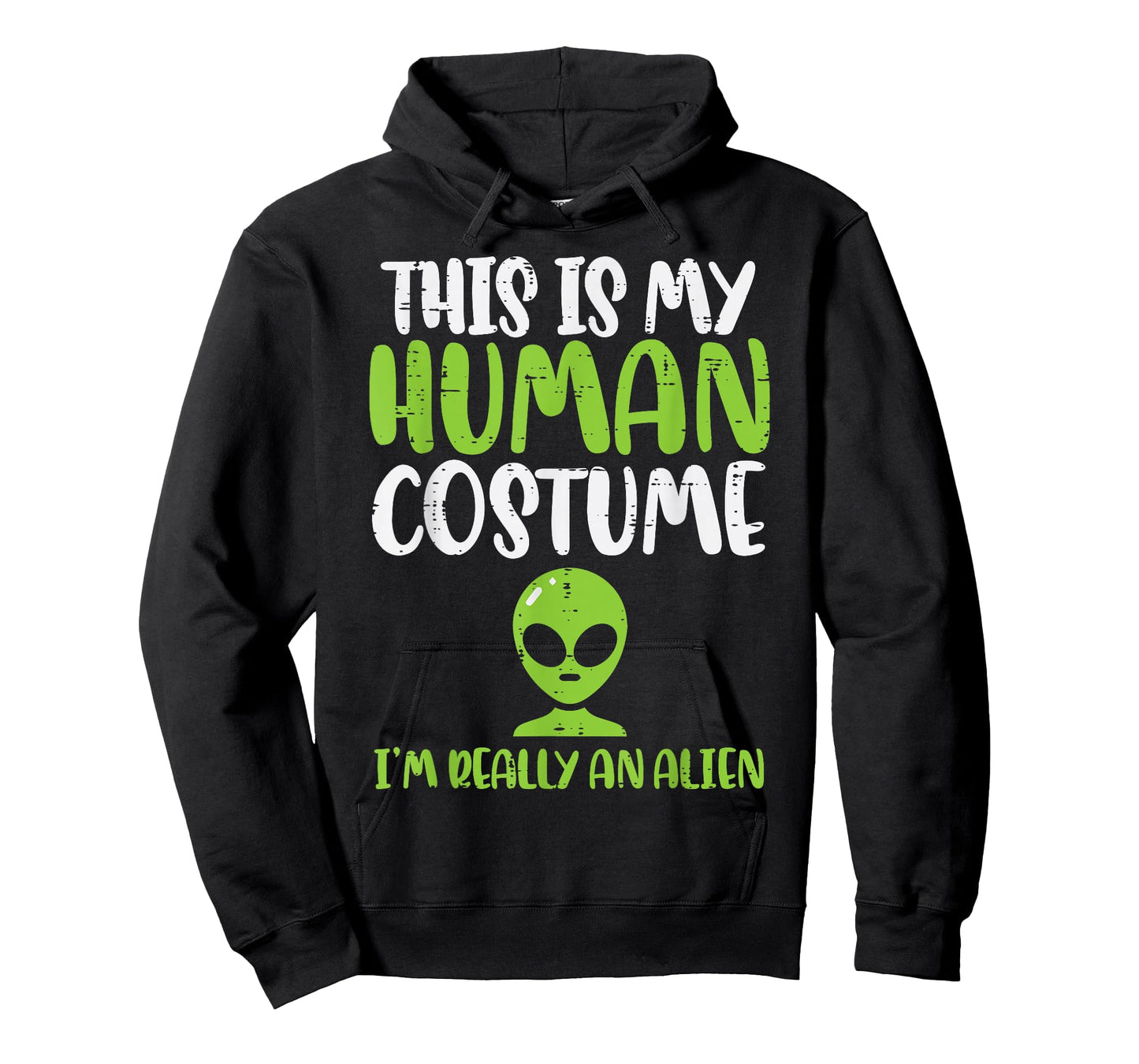 My Human Costume Im An Alien Funny Halloween ET Space Lover T-Shirt