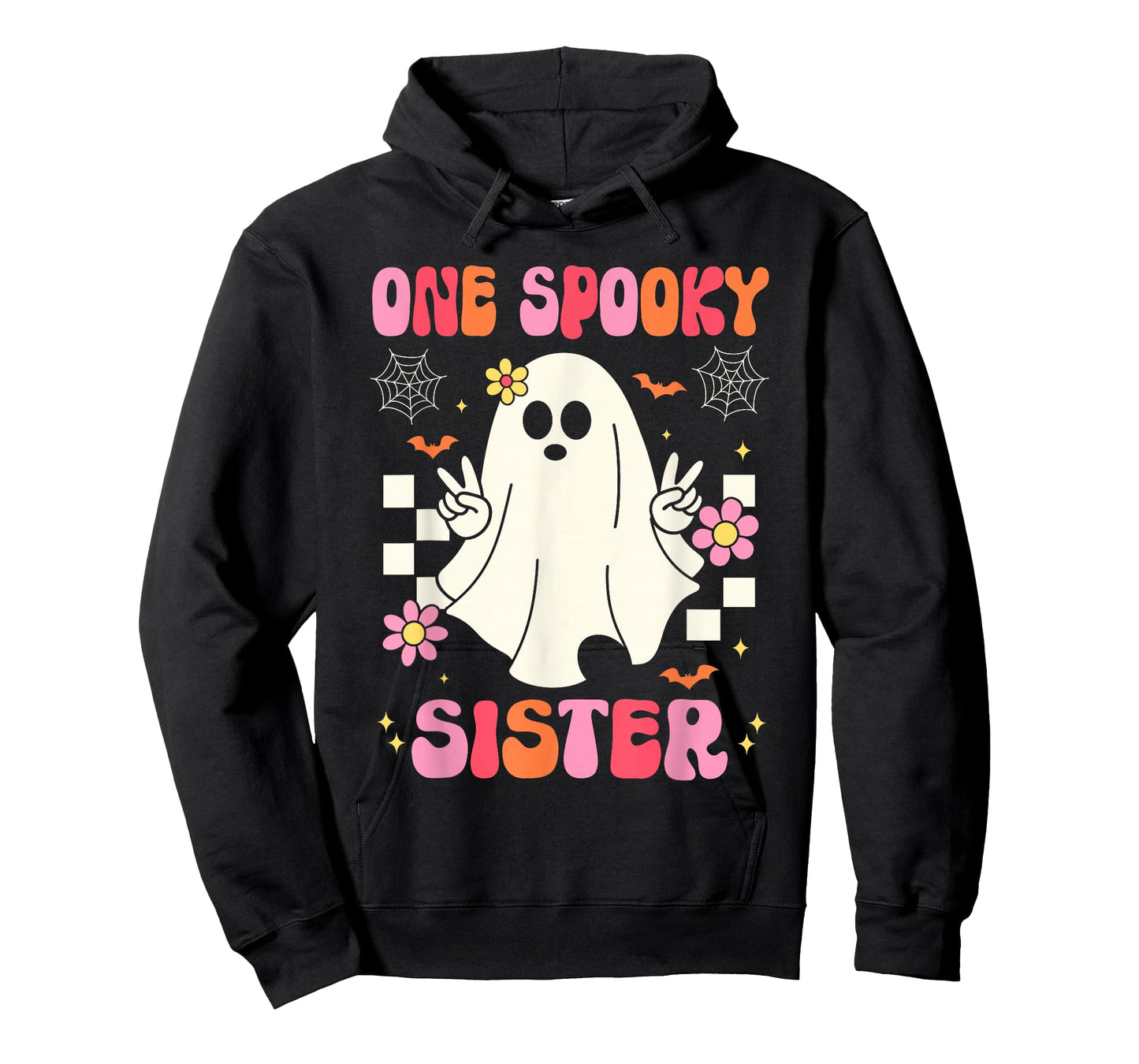 One Spooky Sister Matching Family Halloween Costumes T-Shirt