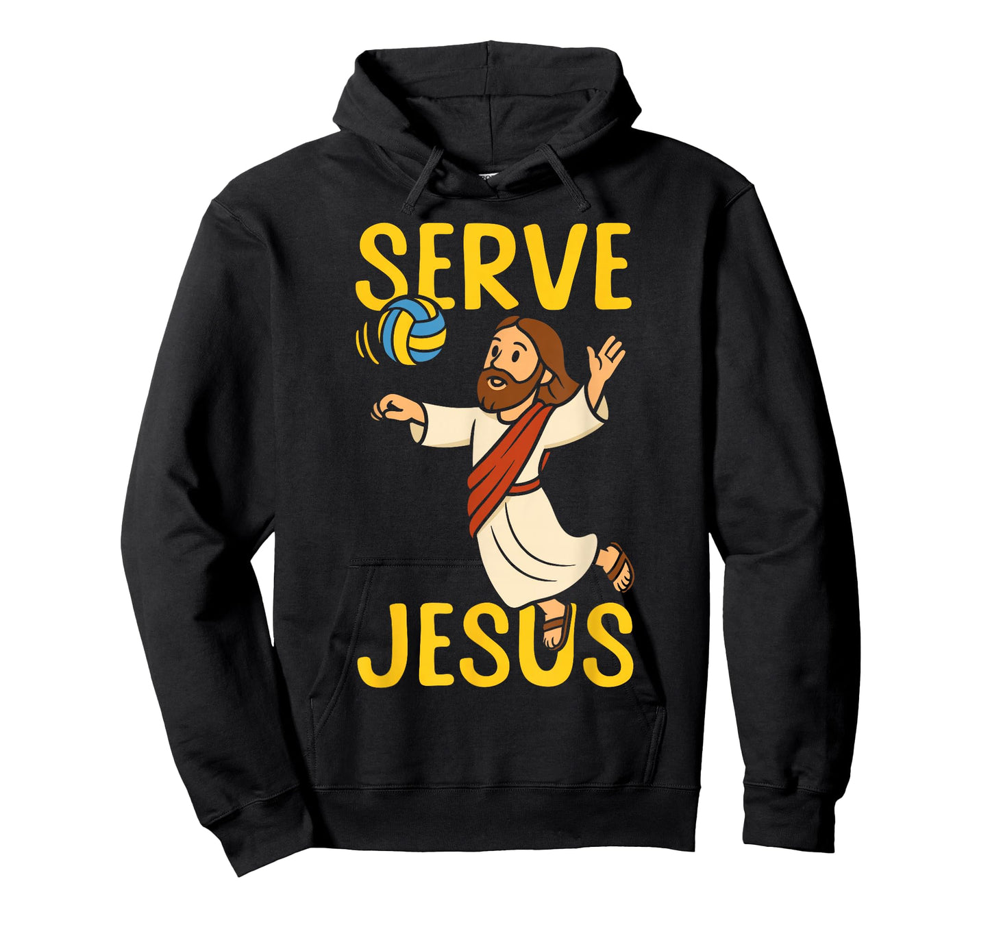 Volleyball Player Team Jesus Serve Jesus T-Shirt